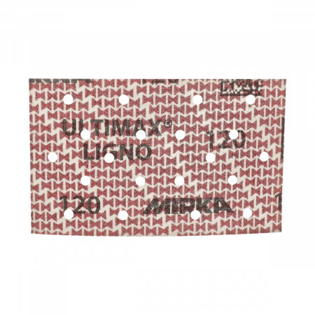 Abrazivi Mirka - Foaie abraziva ULTIMAX LIGNO, 81x133mm, Grip Multifit, P100, 50 buc/pachet, Mirka