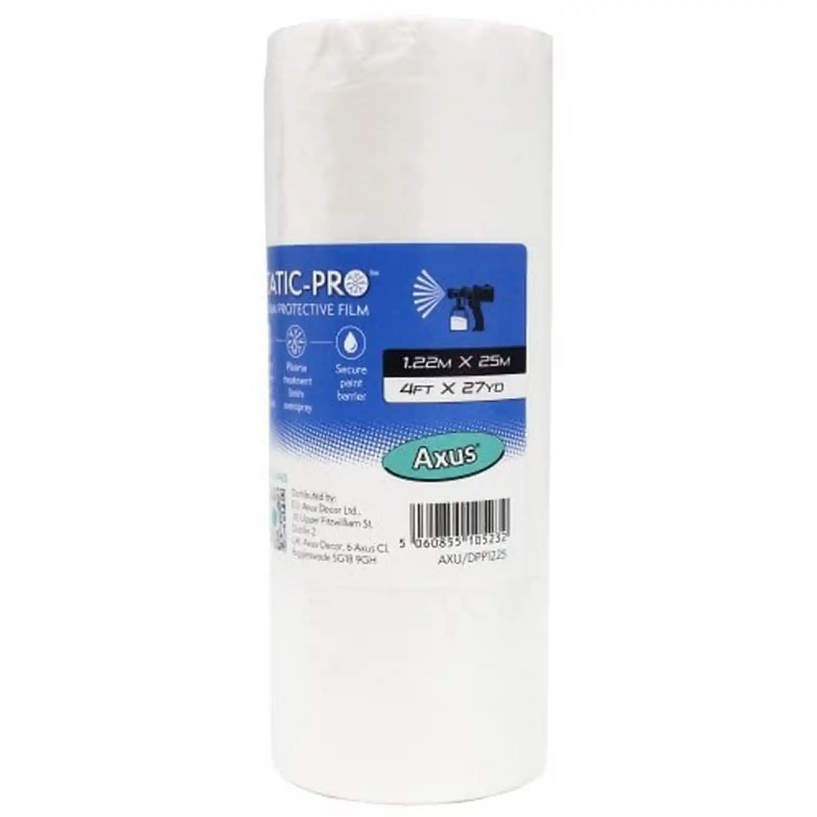 Mascare si Protectie - Folie de protectie Static-Pro, 1.22 m x 25 m, Axus