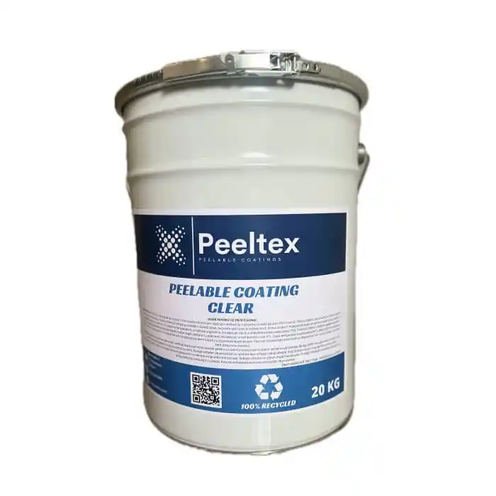 Folie lichida - Folie lichida, de protectie pentru interior, PEELTEX CLEAR, 20 kg