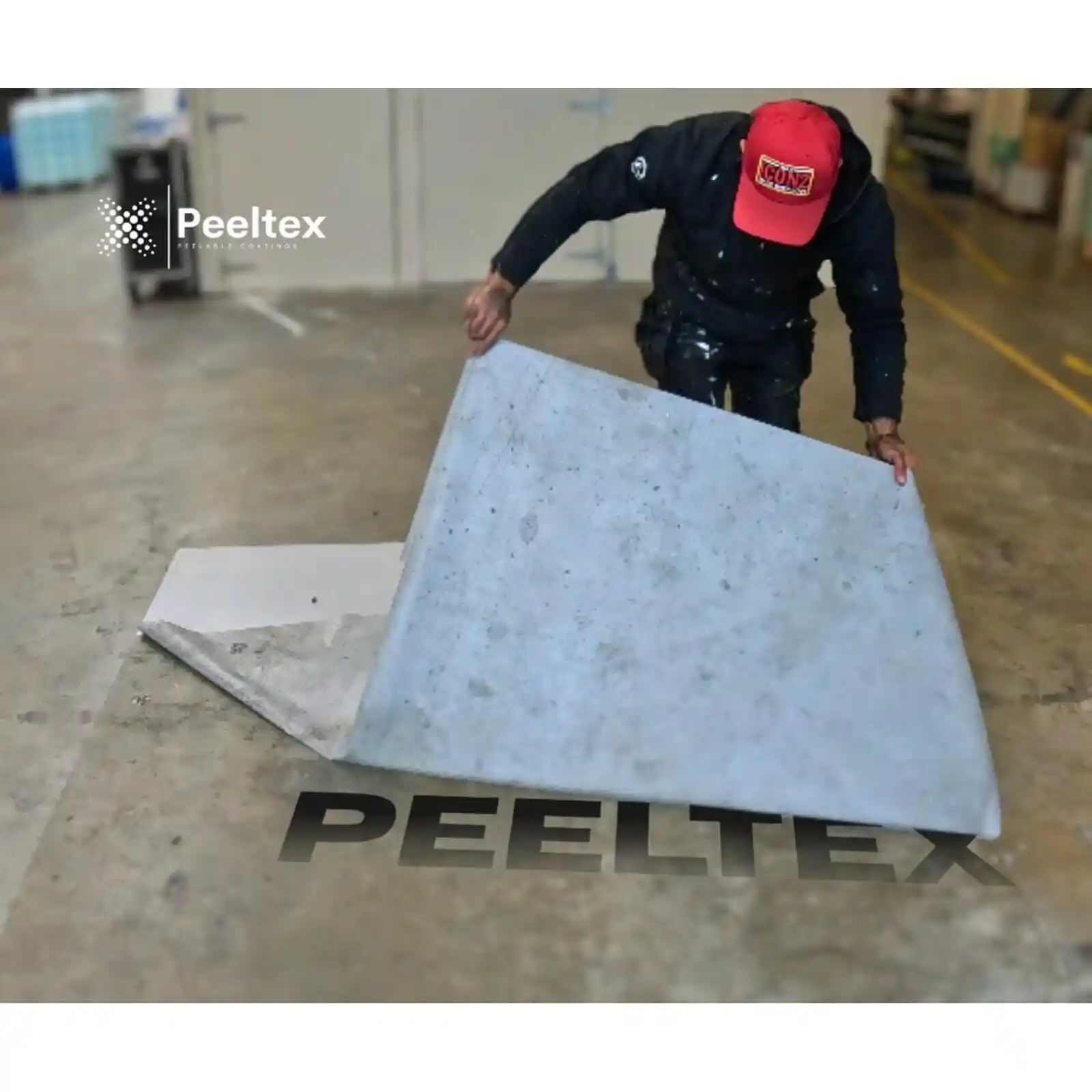 Folie lichida, de protectie pentru interior, PEELTEX CLEAR, la palet 27 x 20 kg [3]