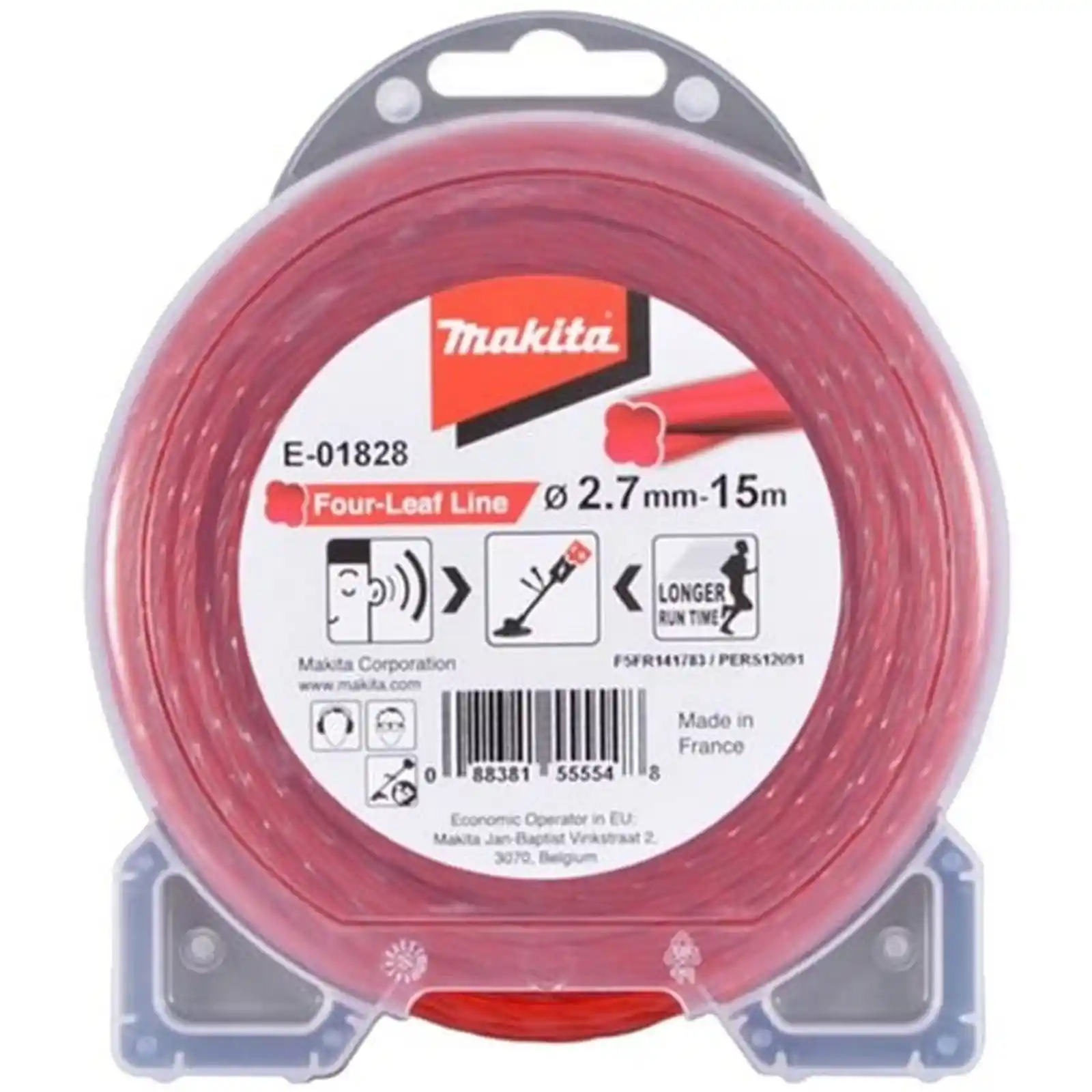 Accesorii diverse - FOUR-LEAF NYLON CORD 2.7-15M MAKITA, Makita
