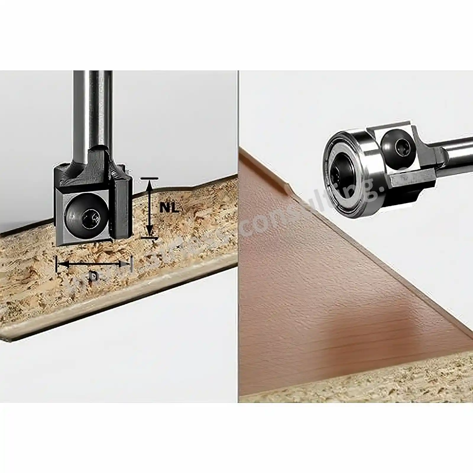 Unelte Profesionale Festool - Freza pentru frezarea coplanara, cu placute amovibile S8 HW D19 12x12 KL OFK Festool