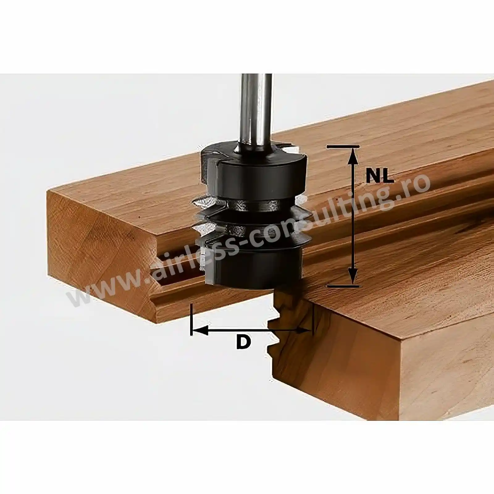 Freza pentru imbinari incleiate nut si feder HW S8 D34/NL32 Festool