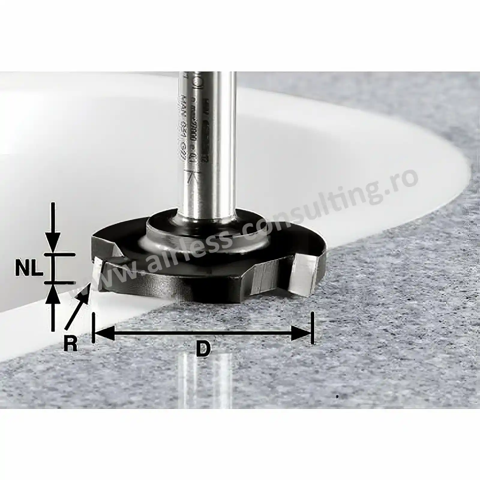 Unelte Profesionale Festool - Freza pentru taiere plana HW D 52/R1ss S12 Festool