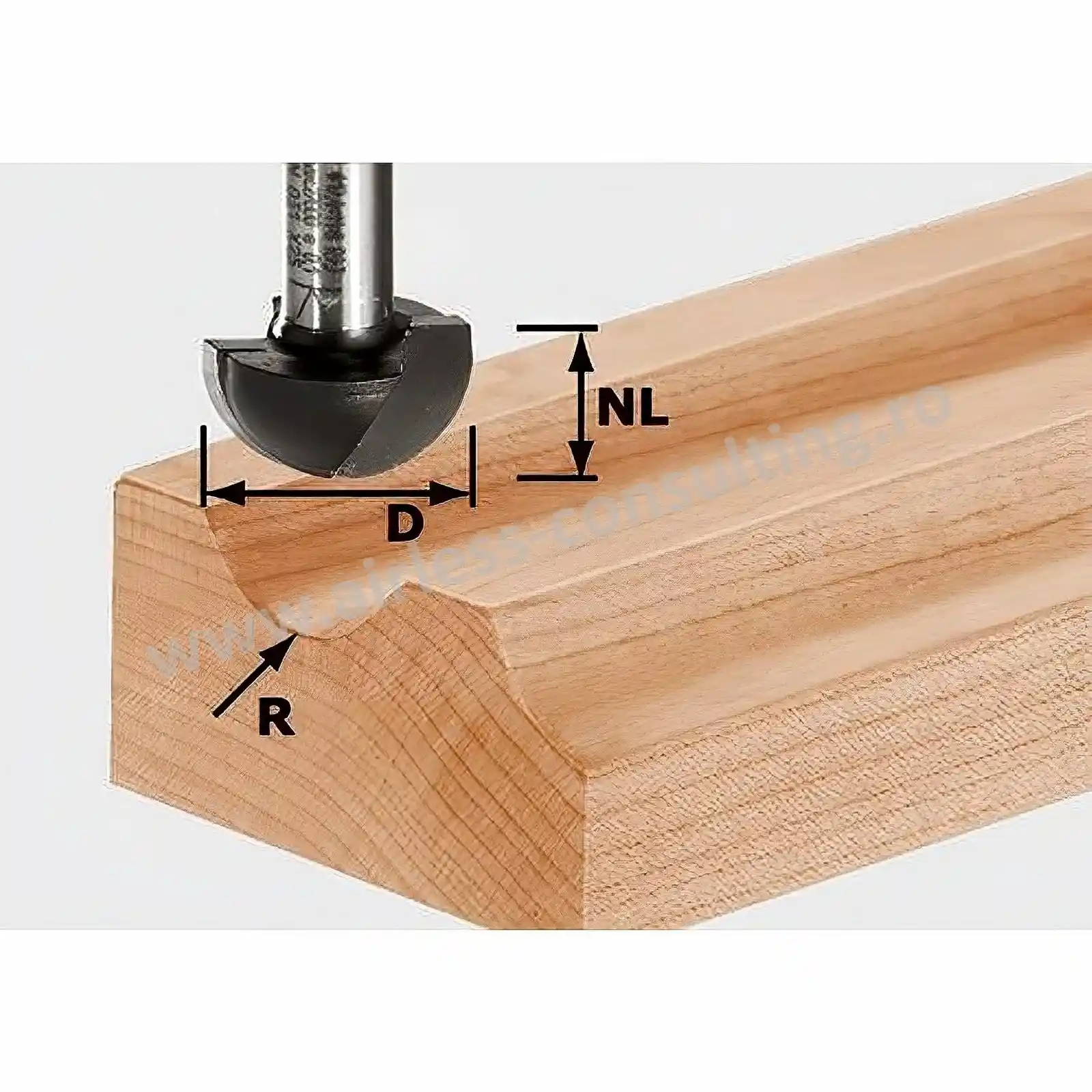Unelte Profesionale Festool - Freza tip cupa HW S8 R12,7 Festool