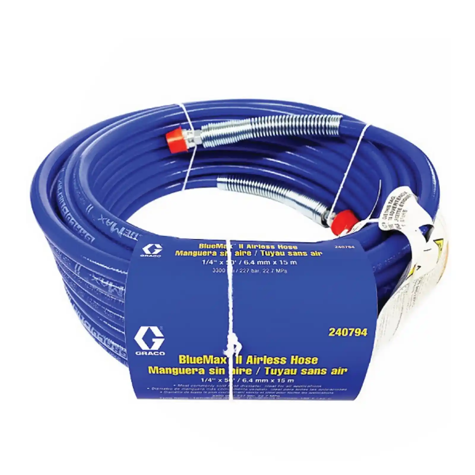 Furtun airless, Graco, BLUEMAX II 15m 1/4" [1]