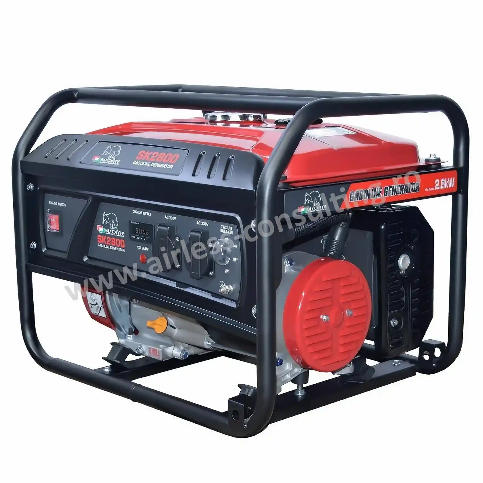 Generatoare - Generator de curent benzina, Bisonte, SK2800, 2.8 kW, 230V, AVR