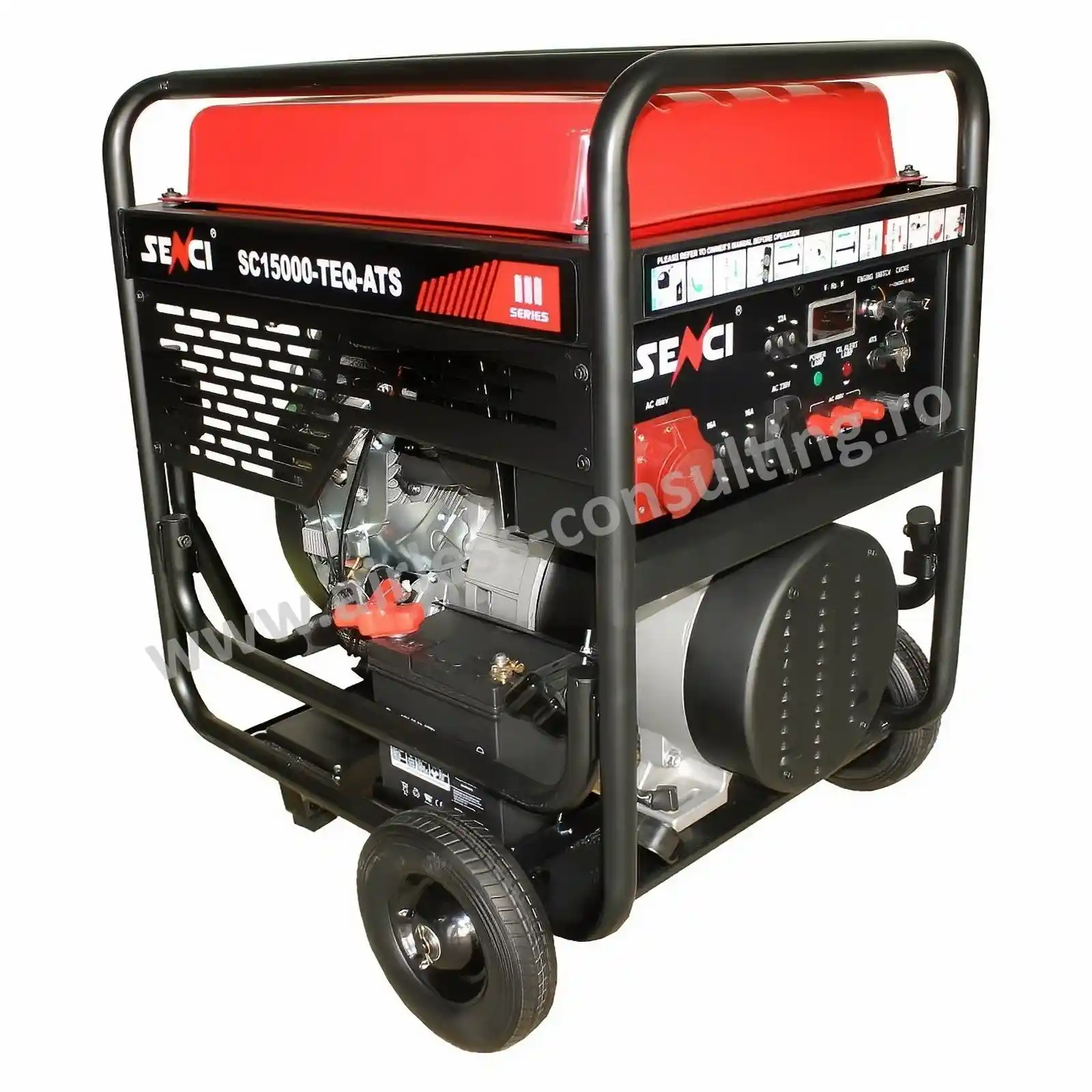 Generatoare - Generator de curent pe benzina, SC 15000TE EVO, 13 kW, 400V