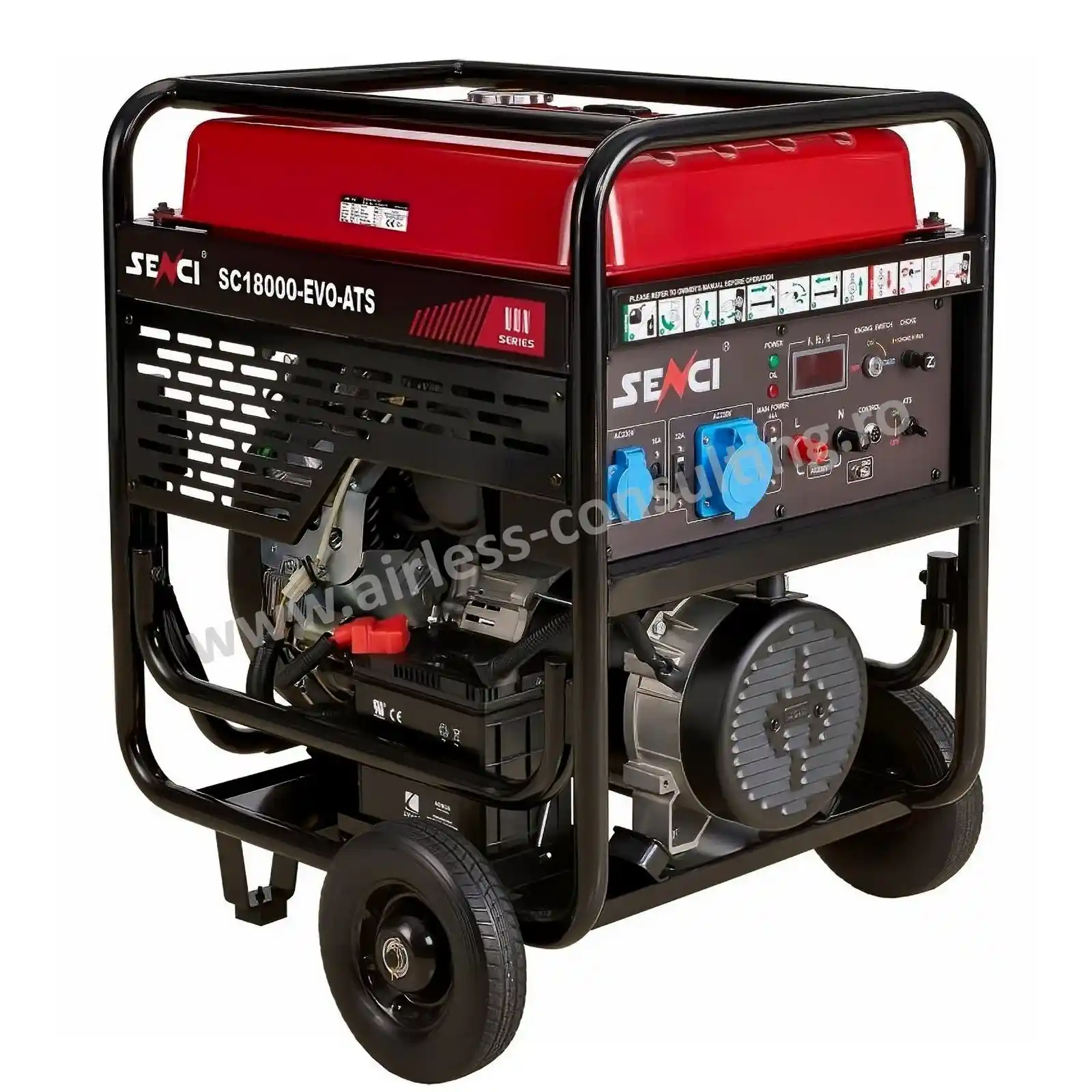 Generator de curent pe benzina, SC 18000TE ATS EVO, 17 kW, 400V [2]