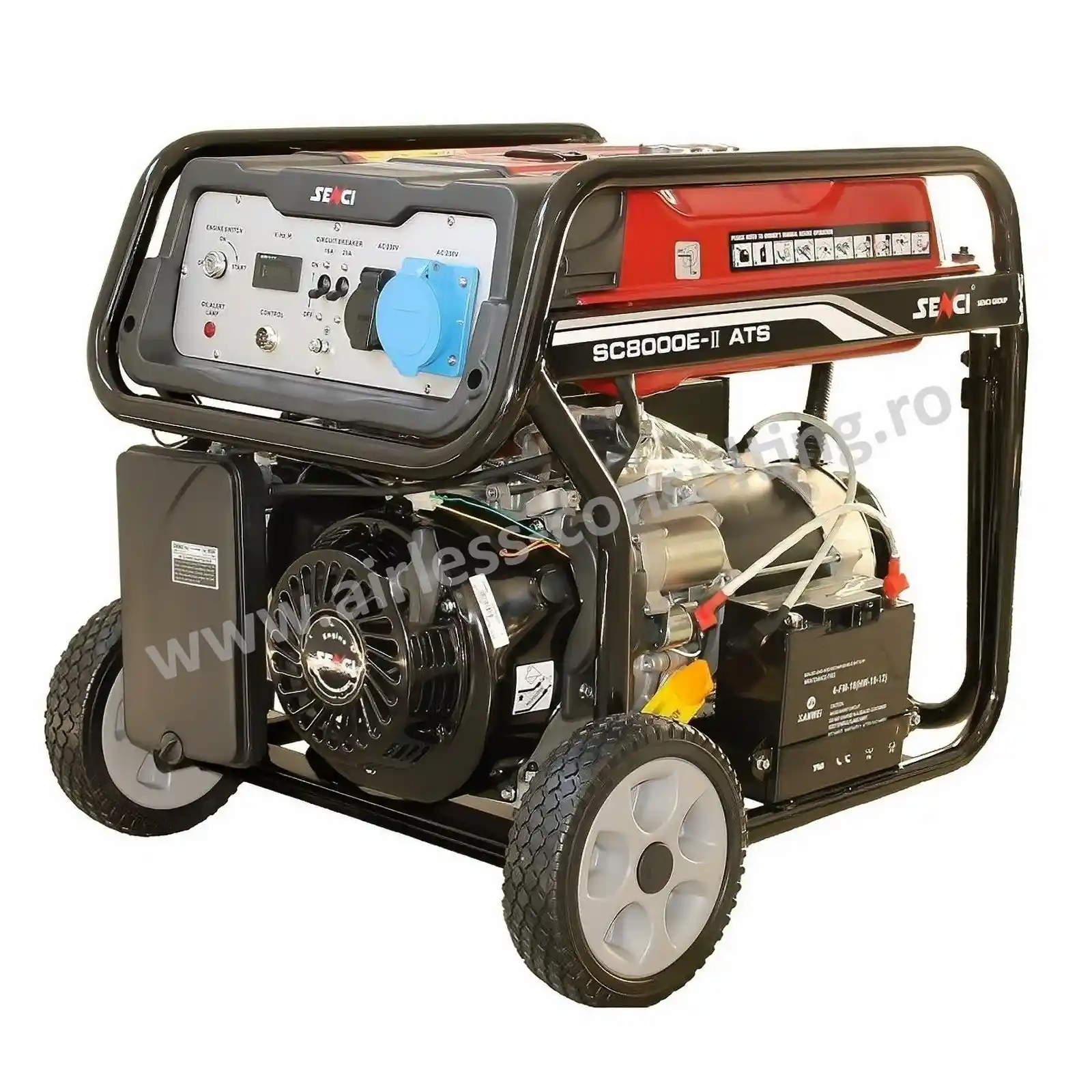Generator de curent pe benzina, SC 8000 ATS TOP, 7 kW, 230V [1]