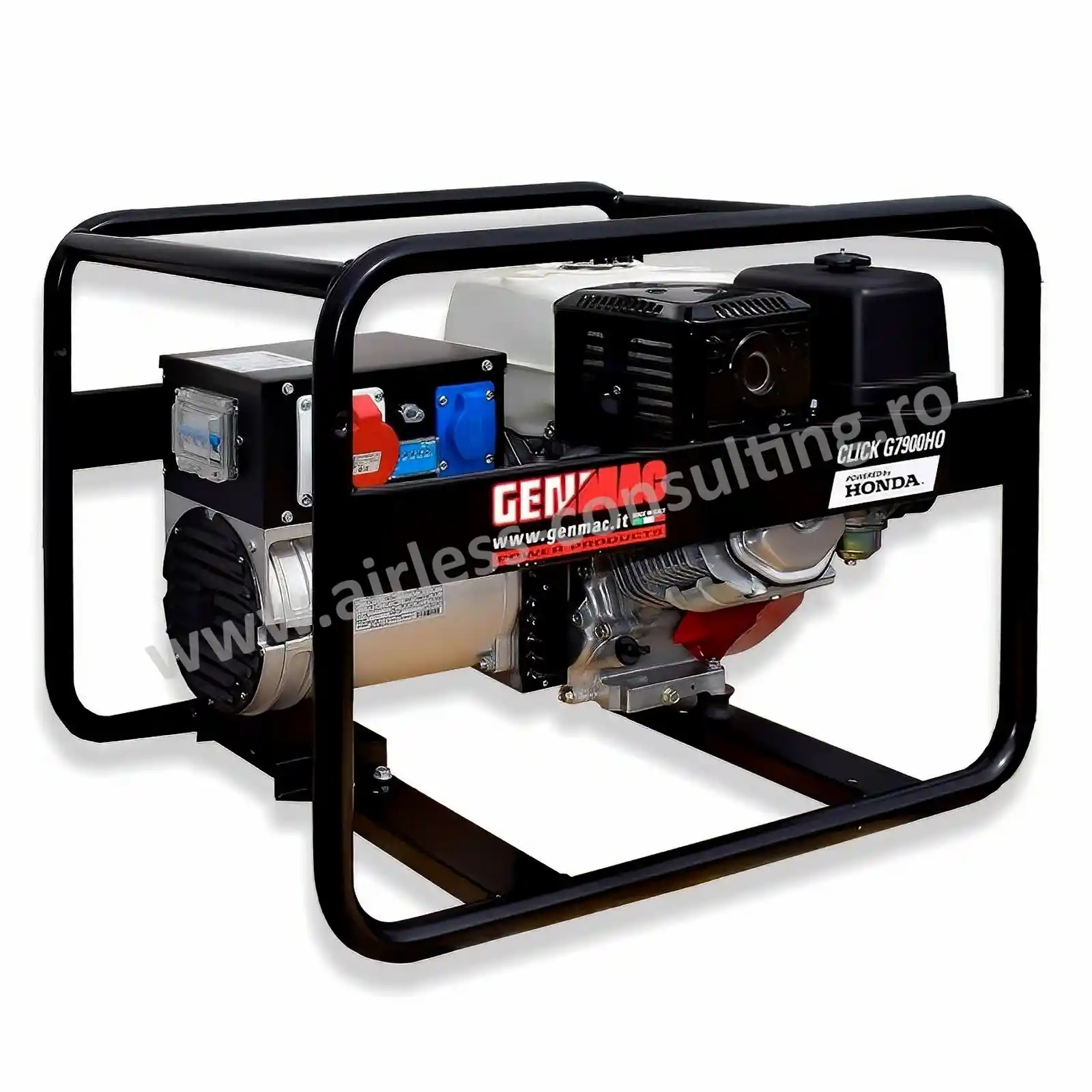 Generatoare - Generator de curent portabil, seria Click model G7900HO, 6.4 kW, 400V