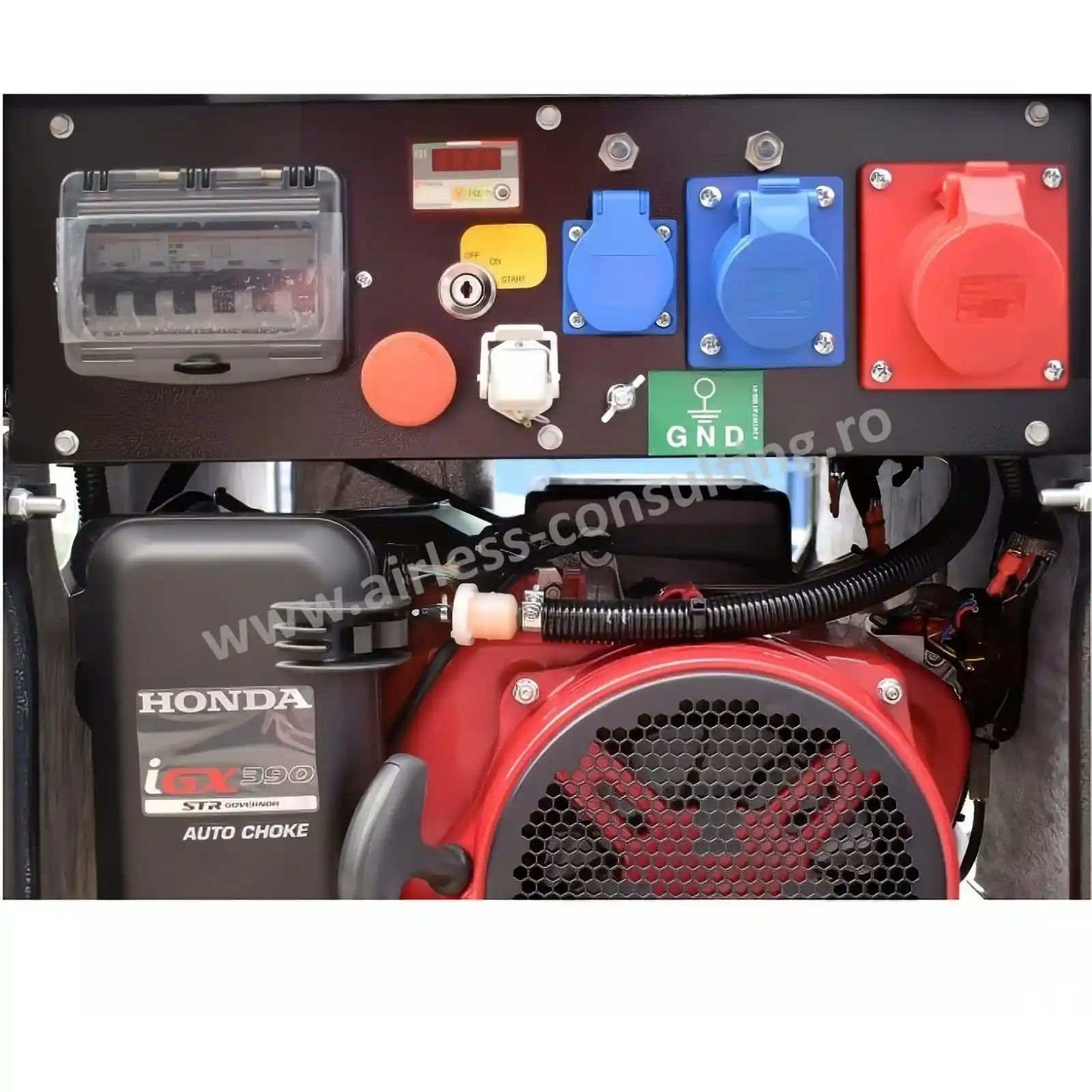 Generator de curent portabil, seria CombiPro model G5500HC M, 4.6 kW, 400V [2]