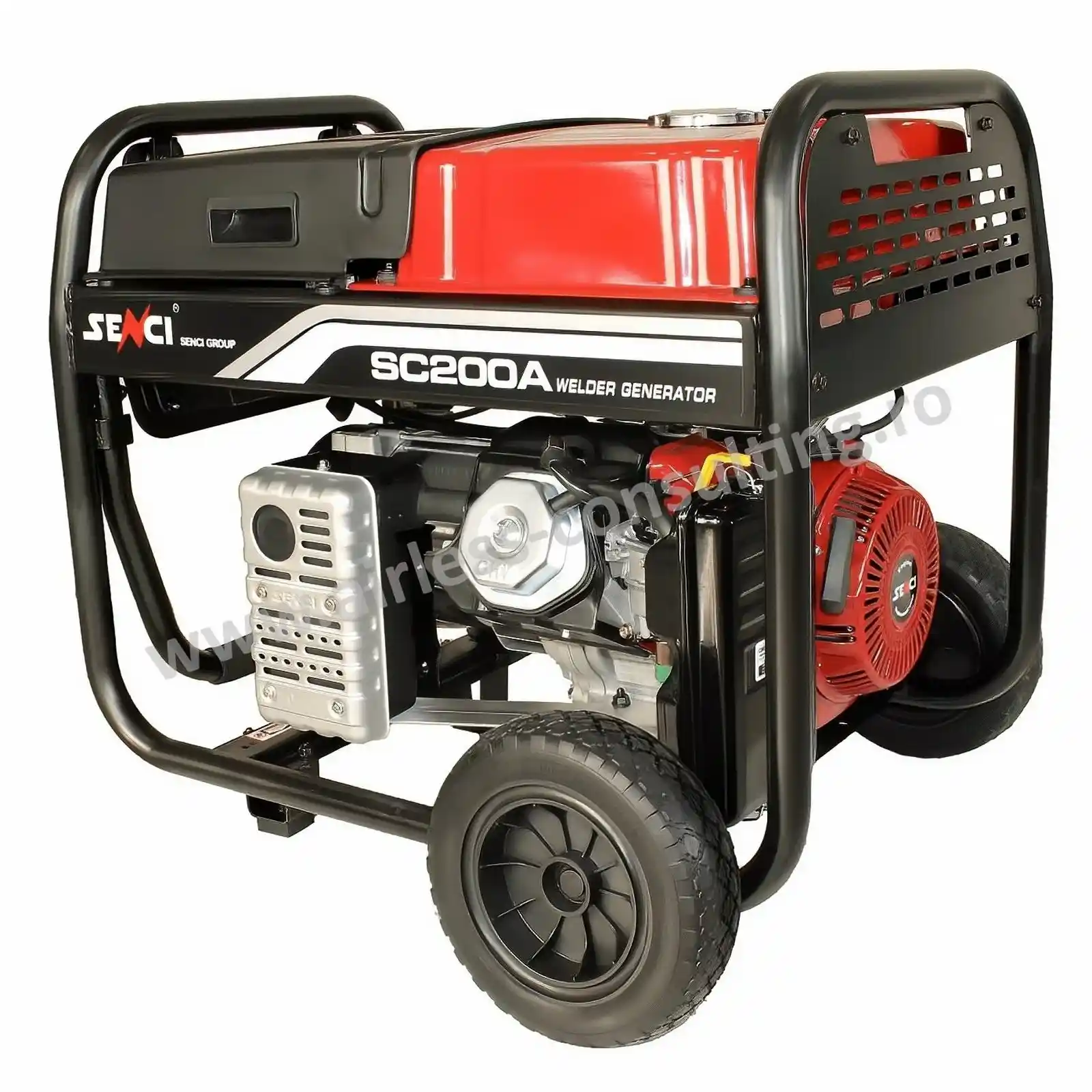 Generator de curent si sudura pe benzina SC 200A, 5.5 kW, 230V [2]