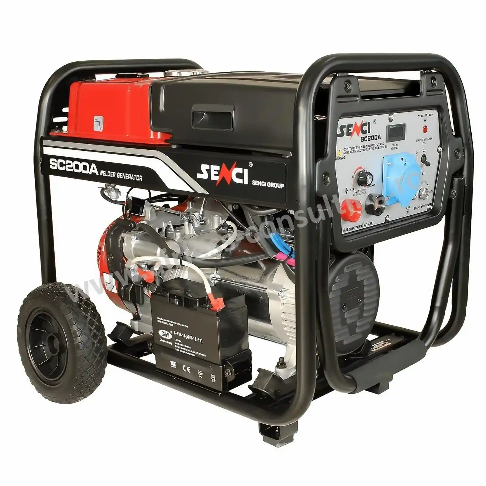 Generatoare - Generator de curent si sudura pe benzina SC 200A, 5.5 kW, 230V