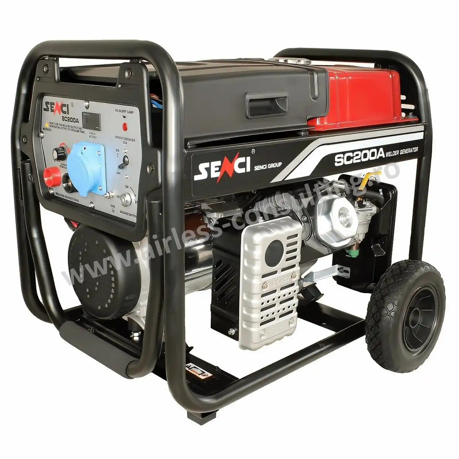 Generator de curent si sudura pe benzina SC 200A, 5.5 kW, 230V [1]