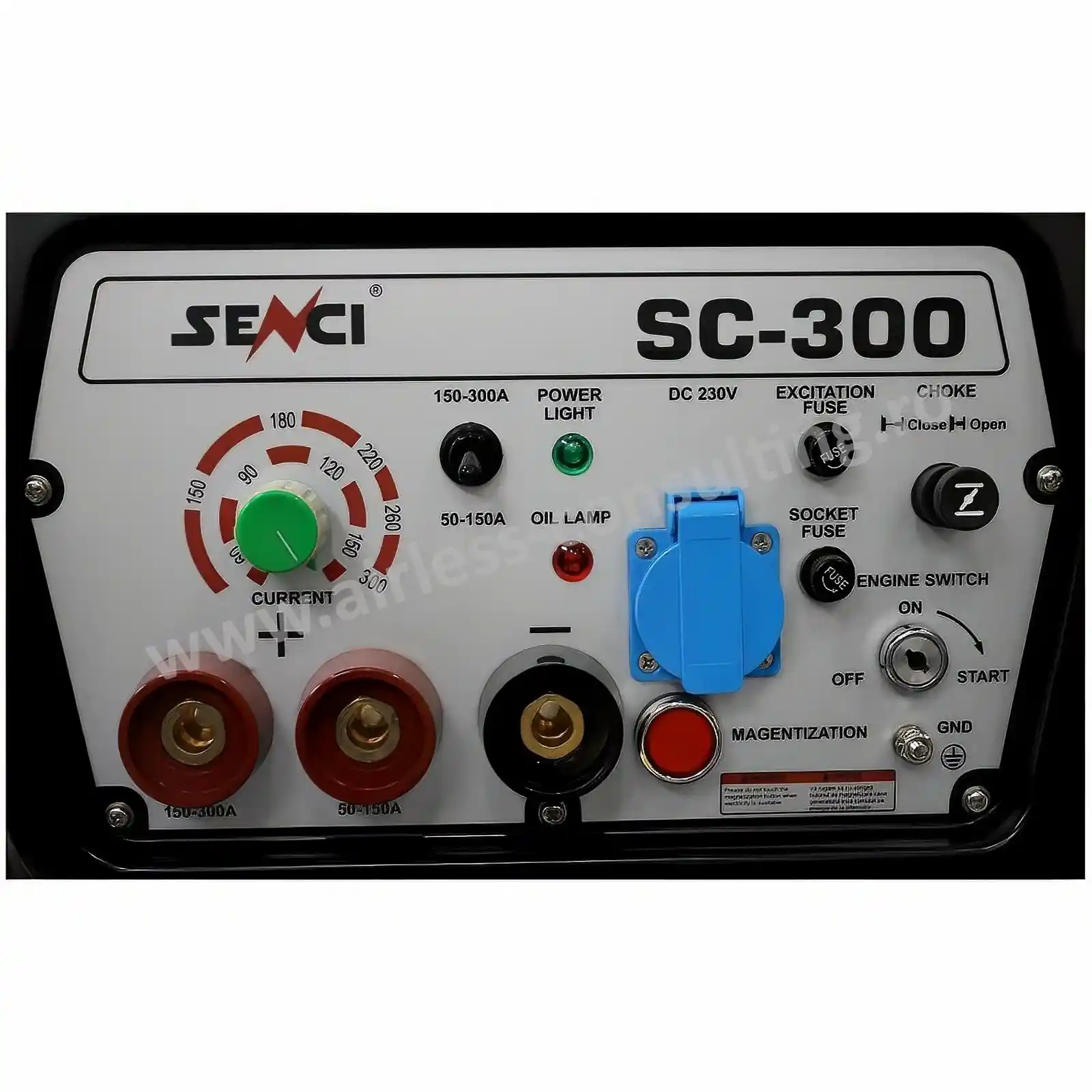 Generator de curent si sudura pe benzina SC 300, 3.5 kW, 230V [4]