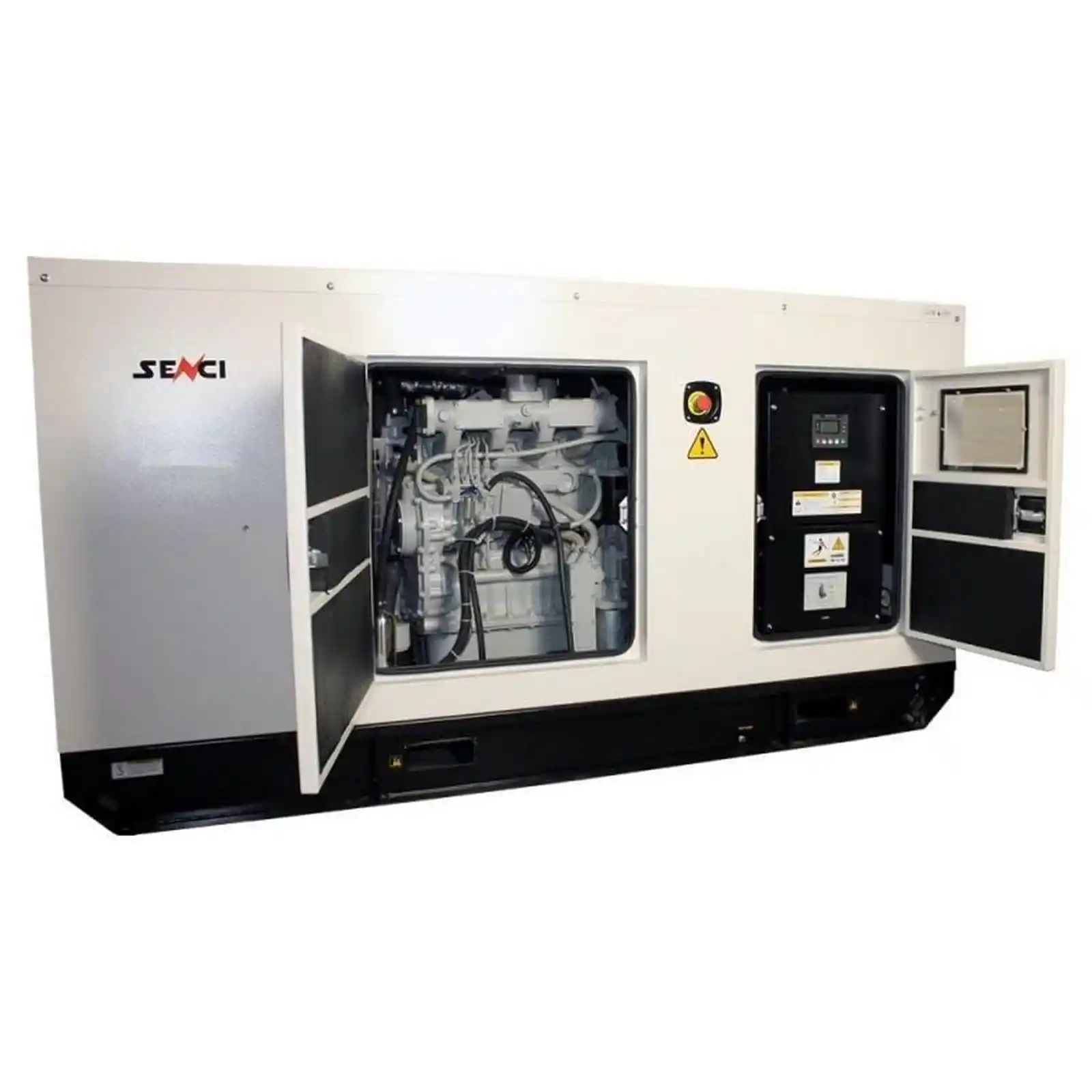 Utilaje profesionale constructii - Generator insonorizat SCDE97i YS 97 kVA 400V, ATS si AVR inclus