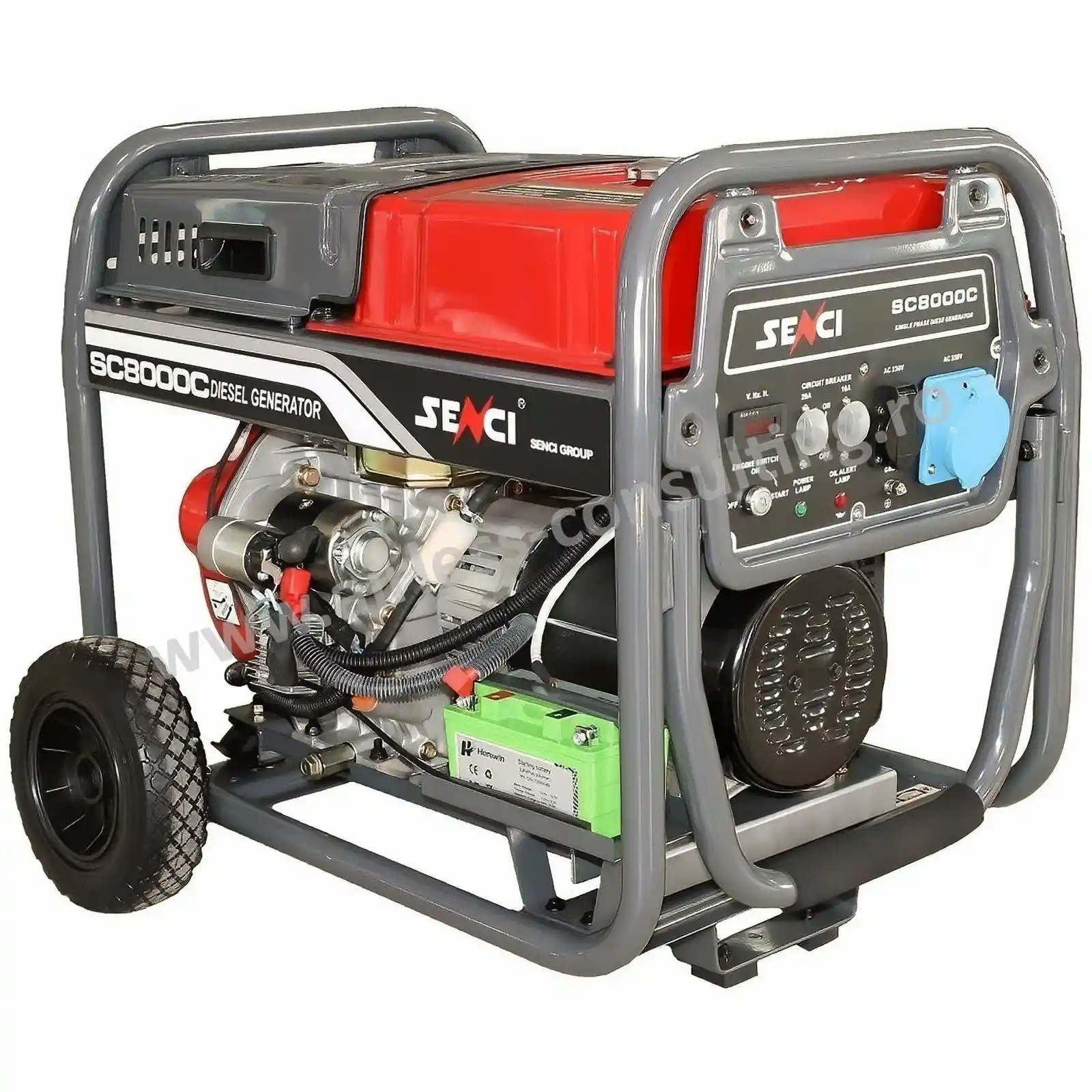 Generatoare - Generator inverter SC 8000D, 7 kW, 230V