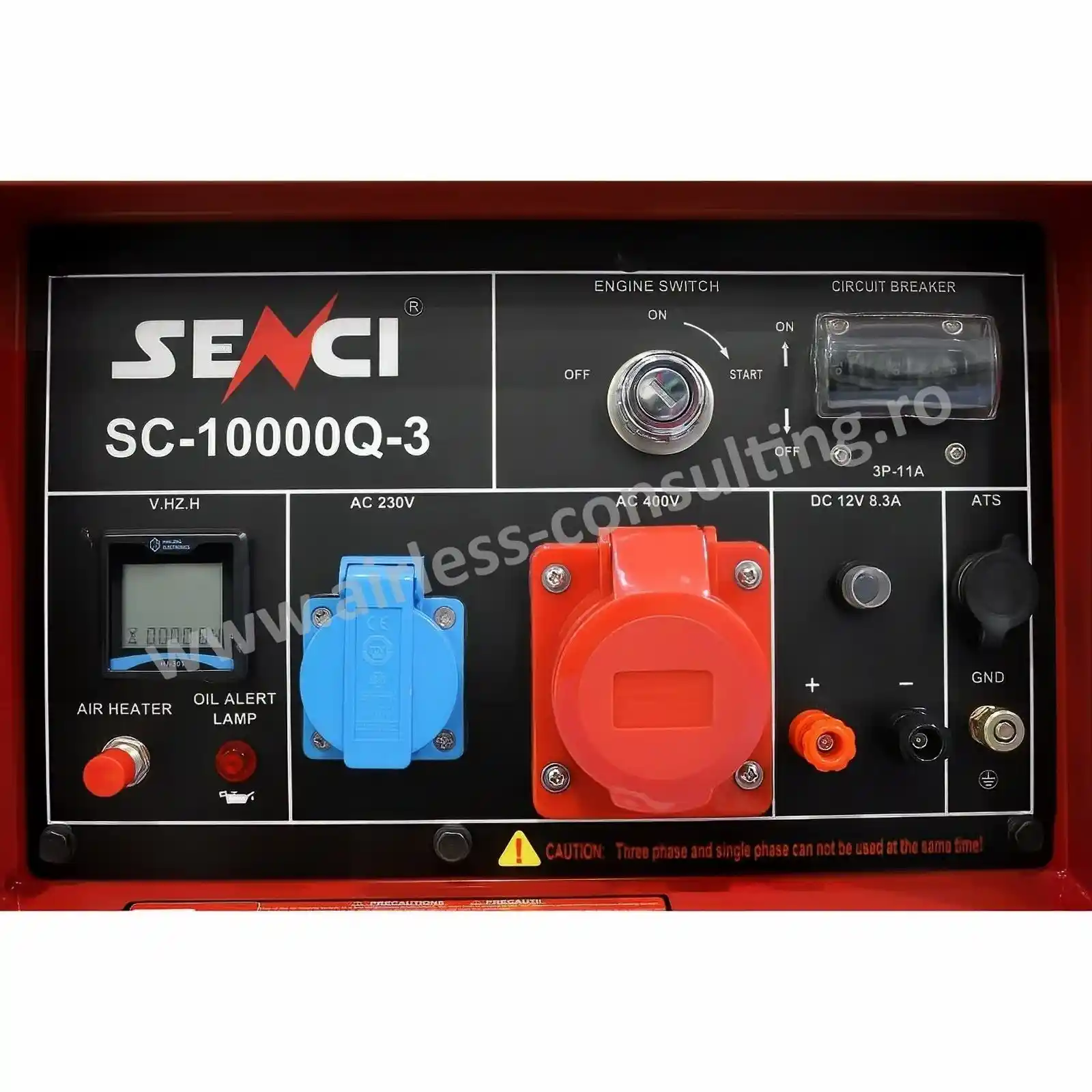 Generator rezidential de curent insonorizat, SC 10000Q 3, diesel, 8 kW, 400V [5]