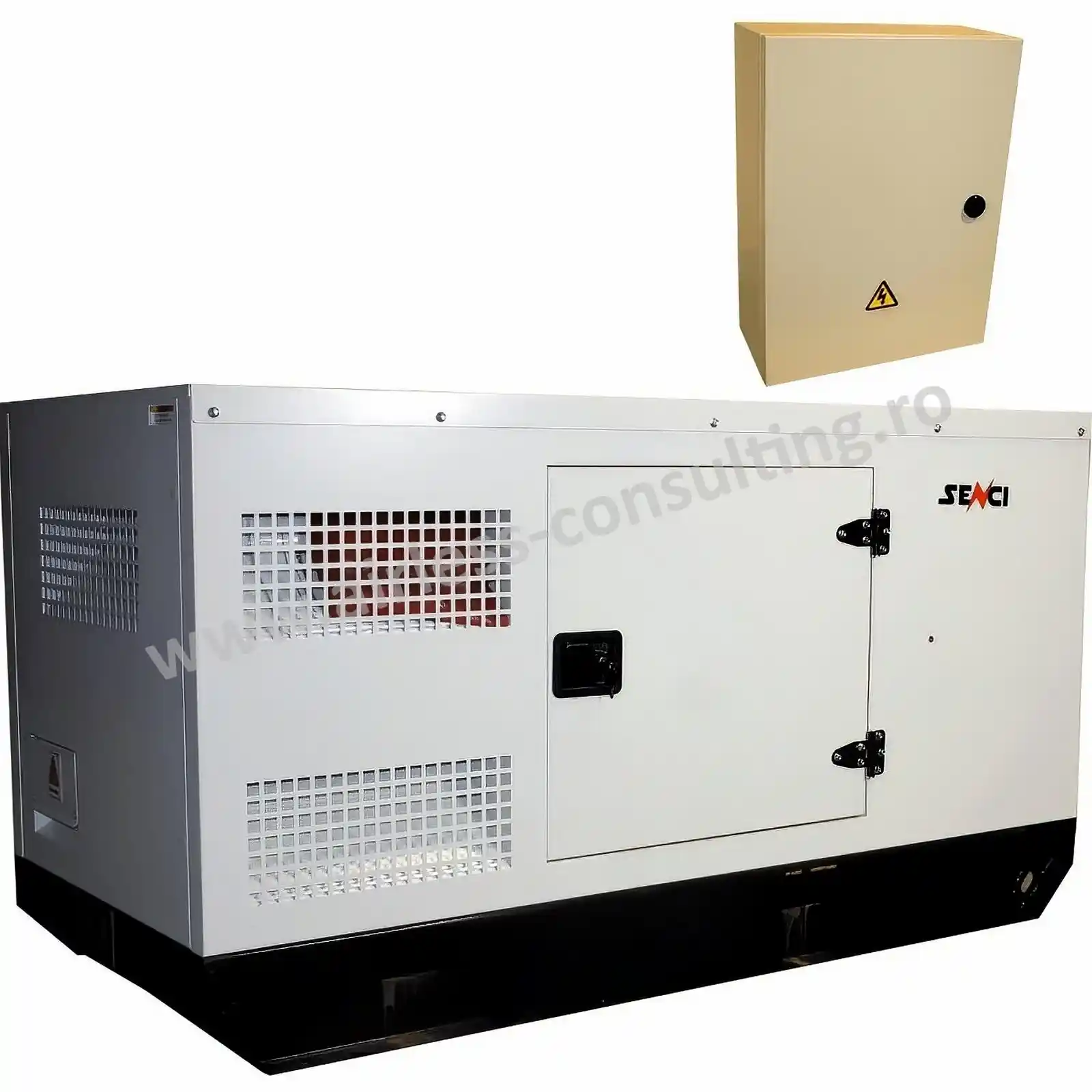 Generatoare - Generator rezidential de curent insonorizat, SCDE 312YCS ATS, diesel, 225 kW, 230V/400V