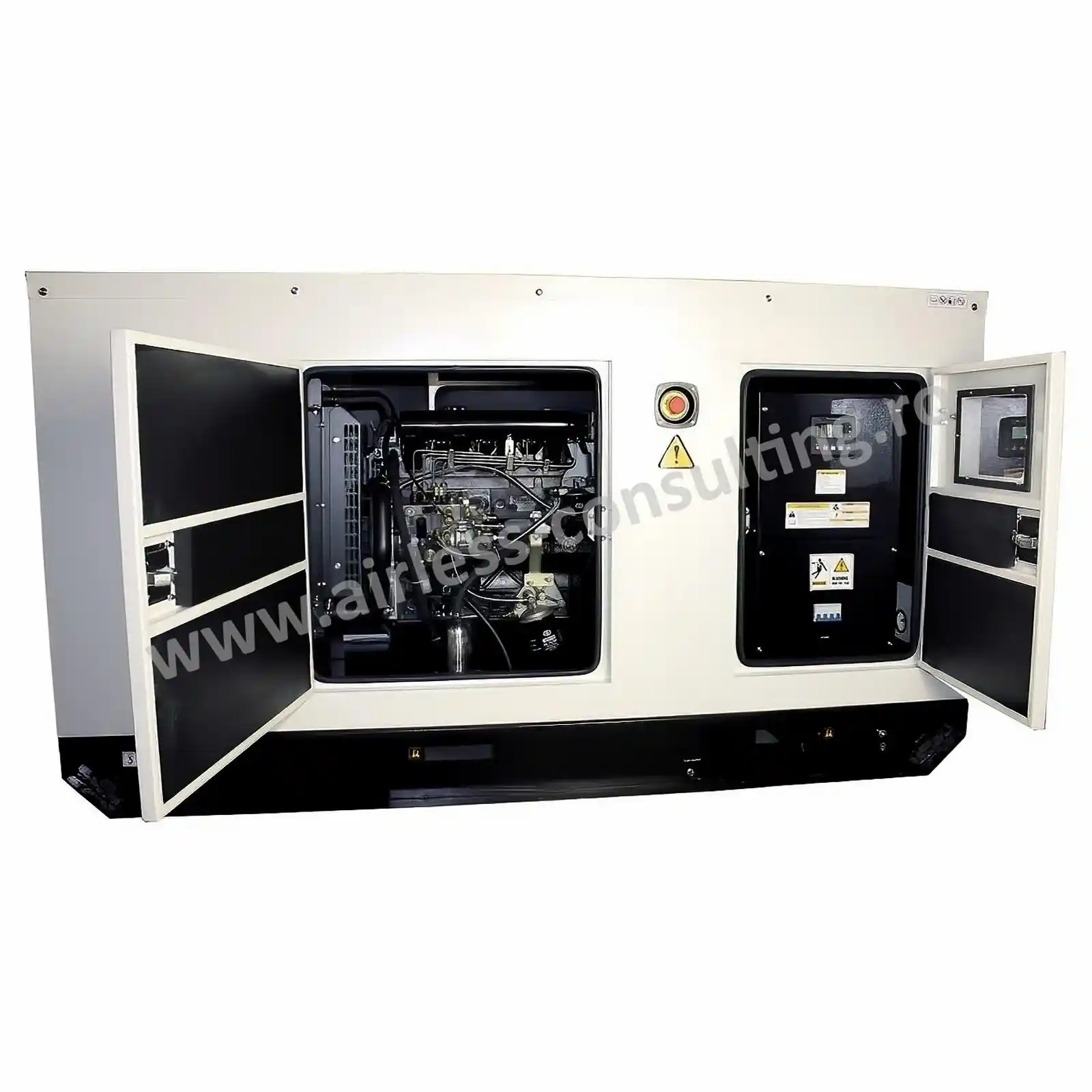 Generator rezidential de curent insonorizat, SCDE 34YS ATS, diesel, 27 kW, 230V/400V [2]