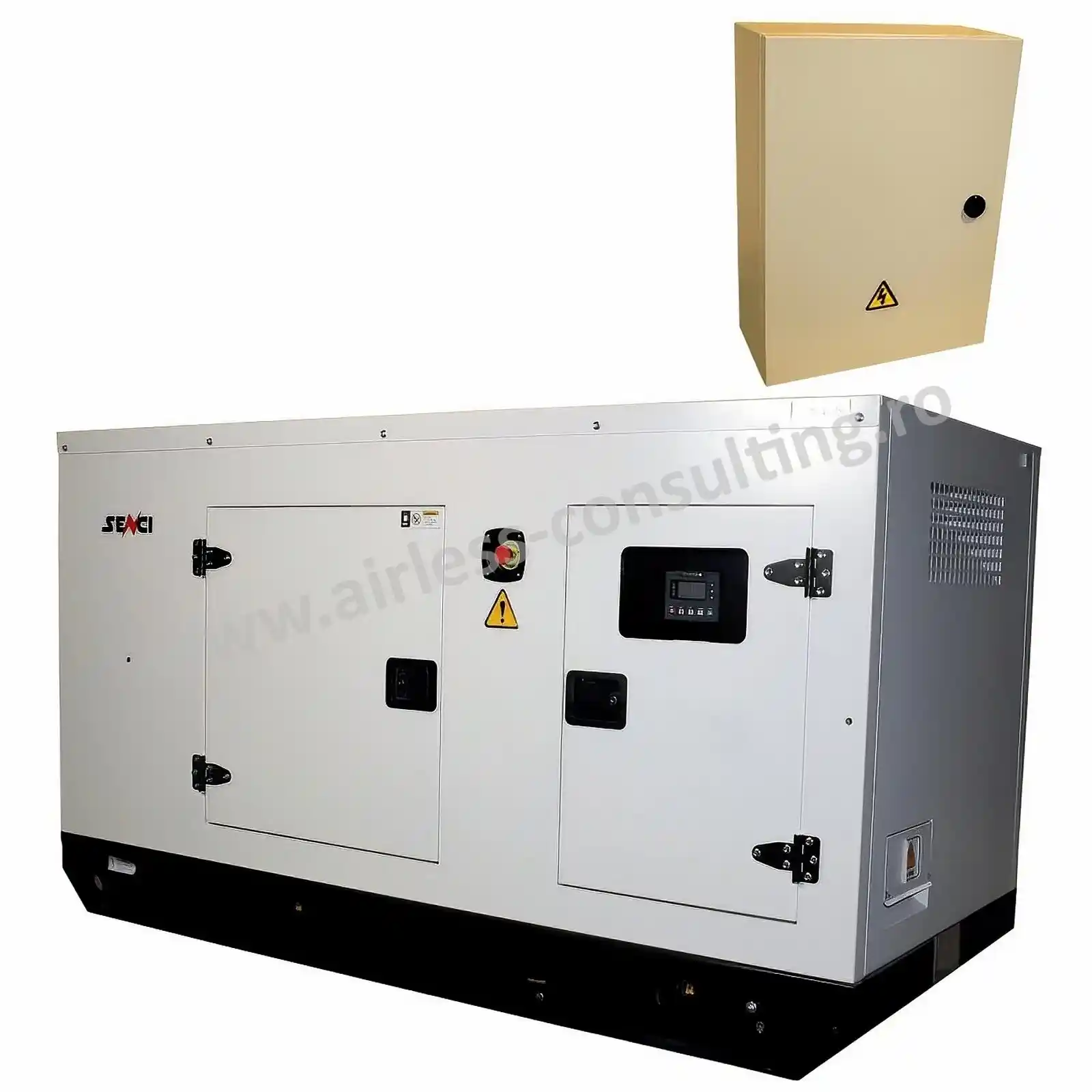 Generatoare - Generator rezidential de curent insonorizat, SCDE 34YS ATS, diesel, 27 kW, 230V/400V
