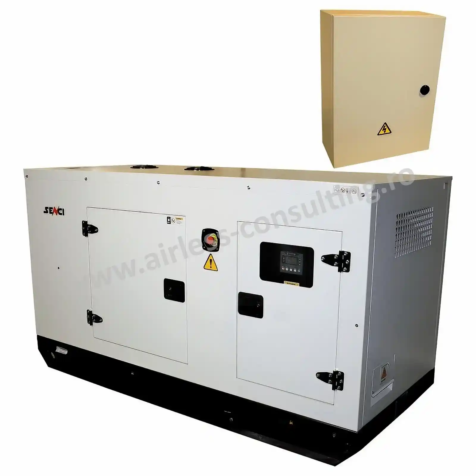 Generatoare - Generator rezidential de curent insonorizat, SCDE 55YS ATS, diesel, 44 kW, 230V/400V