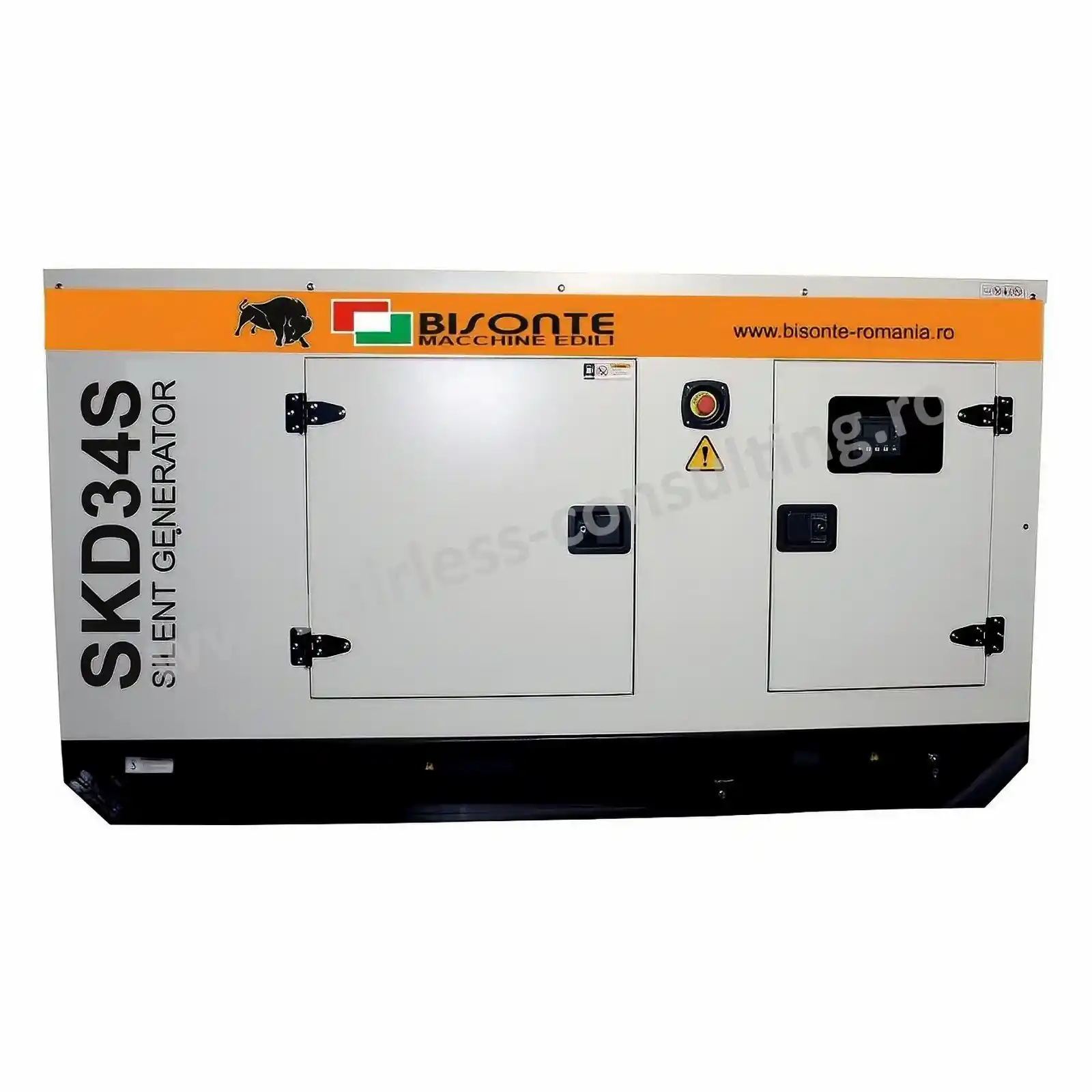 Generatoare - Generator rezidential de curent insonorizat, SKD34YS, diesel, 27 kW, 400V