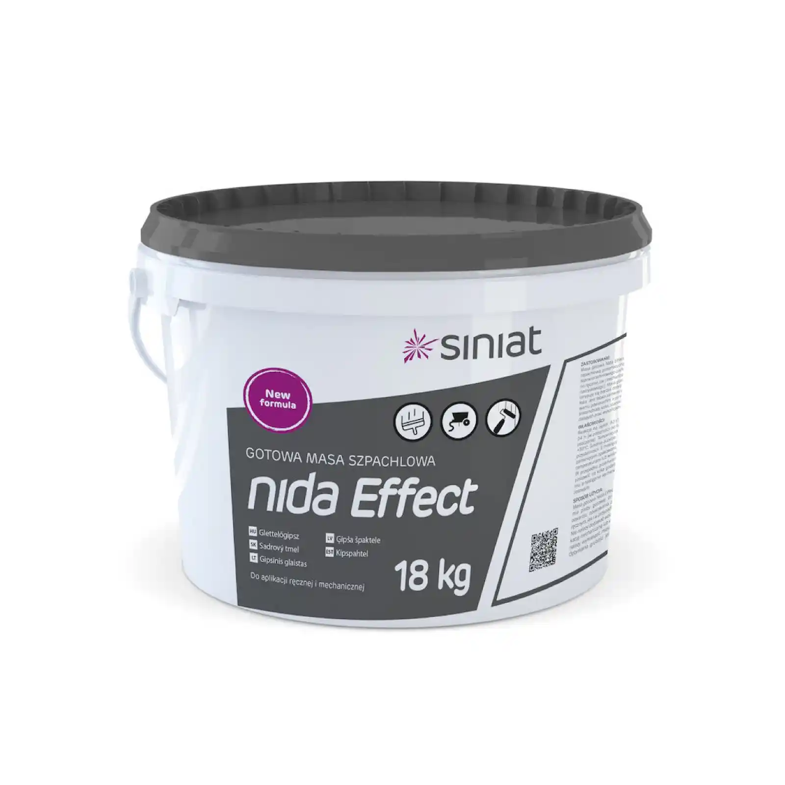 Glet gata preparat, la galeata, Nida Effect, Siniat, palet 33 galeti x 18 kg [1]