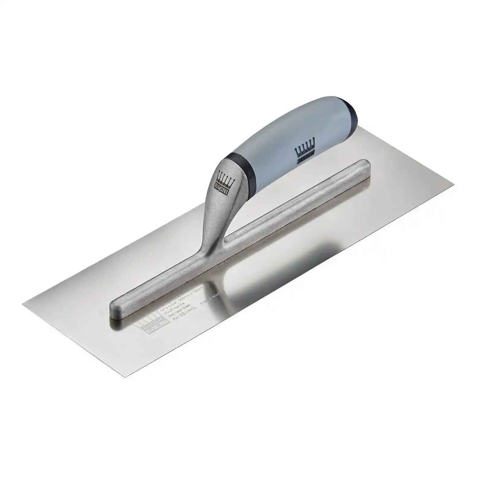 Gletiera Mare - Gletiera clasica de finisaj, 28 cm, Ragni, cu lama rigida, inox