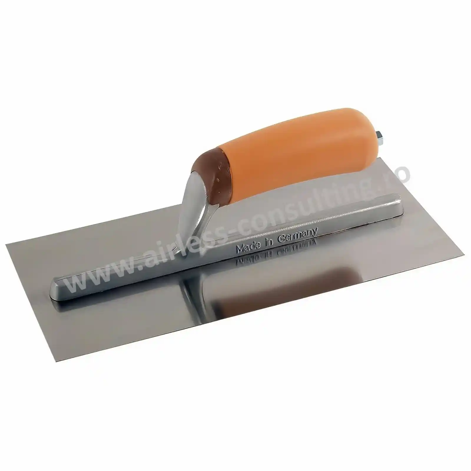 Accesorii si unelte de zugravit, gletuit - Gletiera profesionala, tencuiala, glet, 50 cm, Super Prof, lama inox 0.65 mm