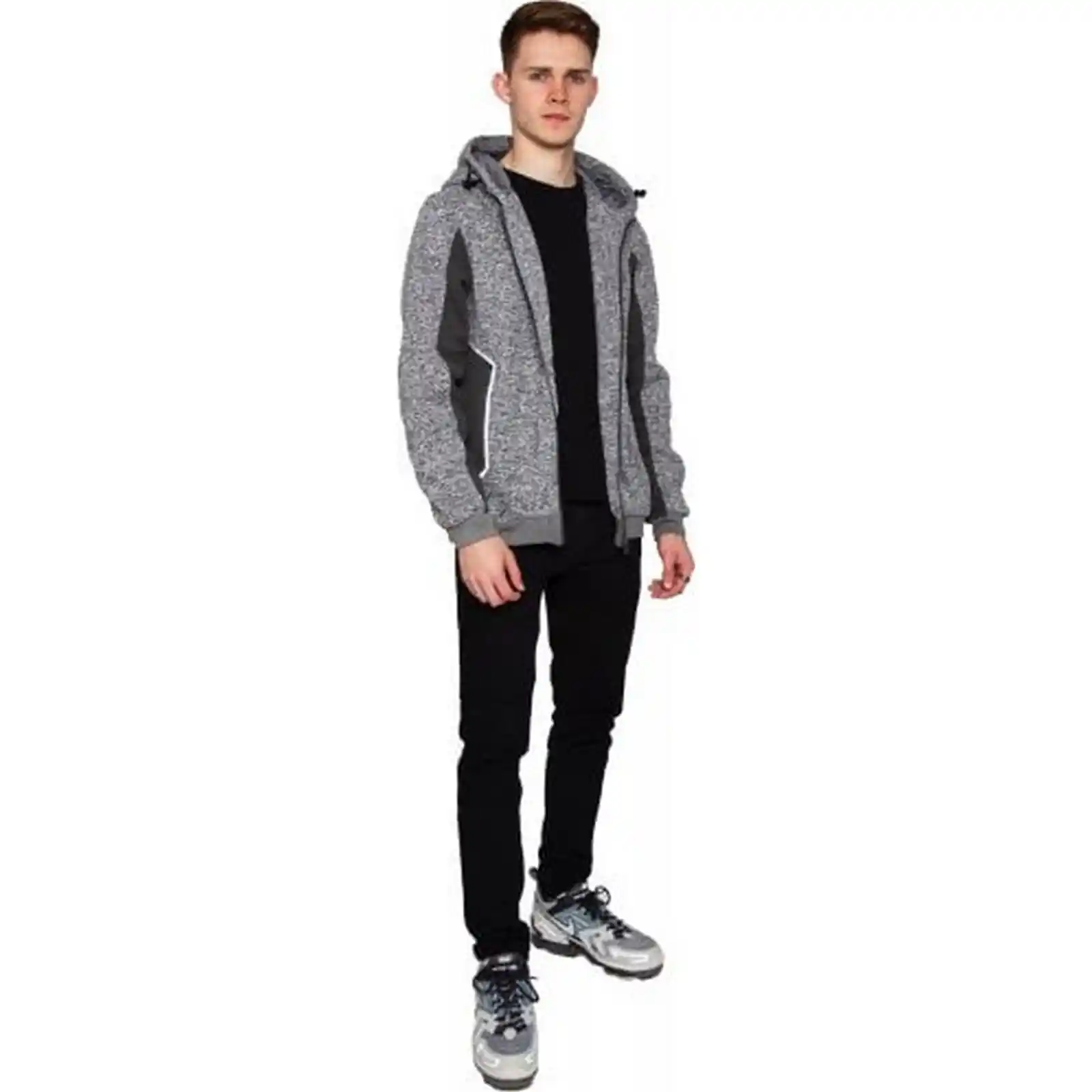 Hanorac S-Tex, gri melange, XXL, Axus [1]