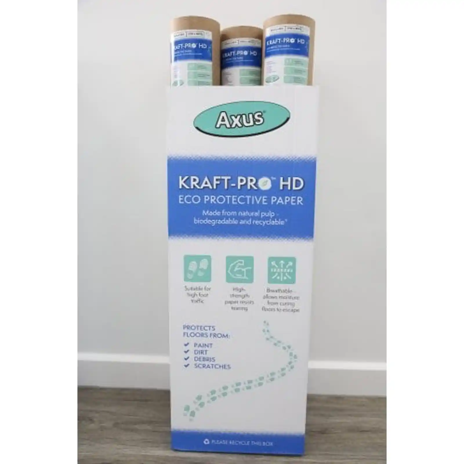Hartie ecologica de protectie Kraft-Pro HD, 45 m x 90 cm , Axus [1]