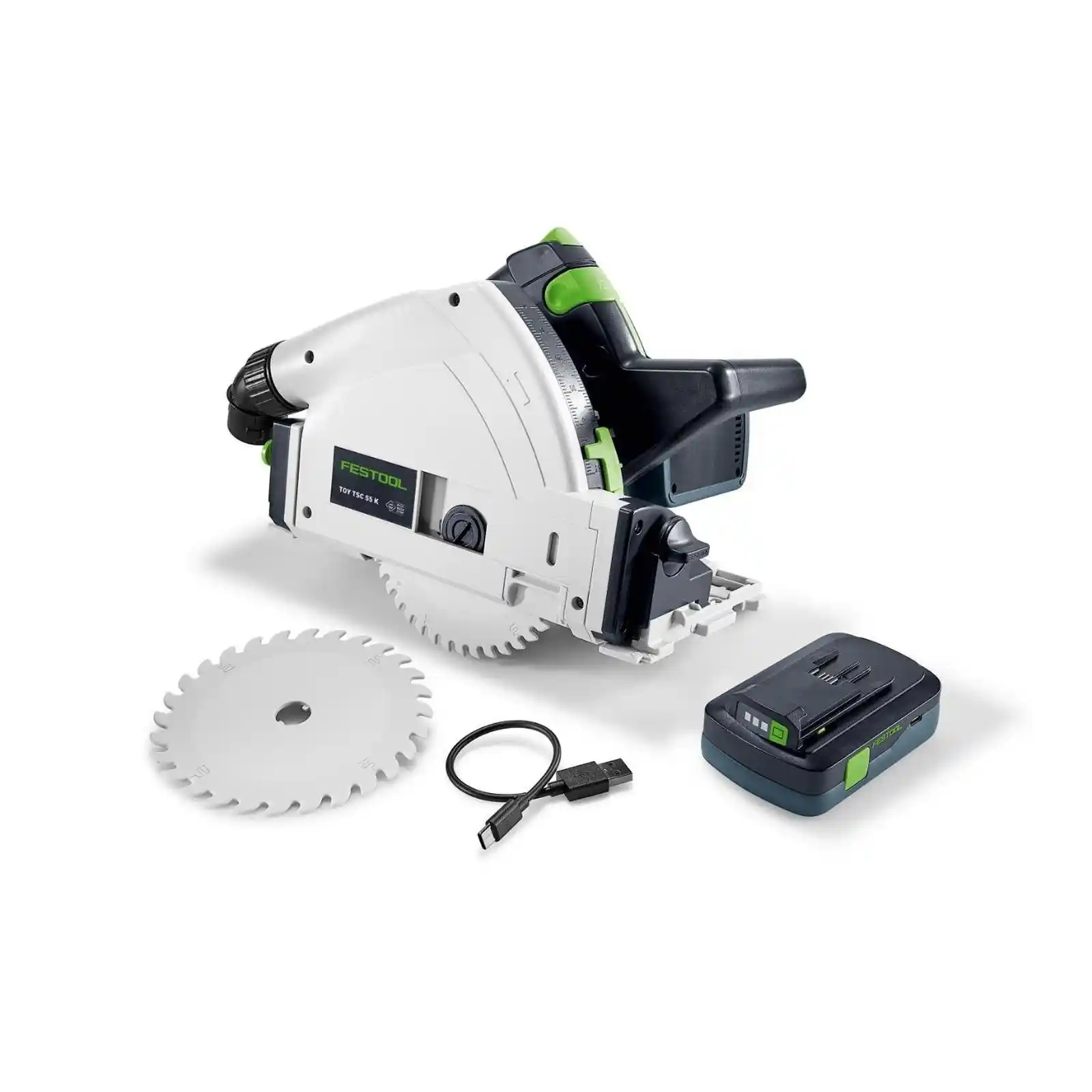 Unelte Profesionale Festool - Jucarie care imita ferastraul circular cu acumulator TY-TSC, Festool