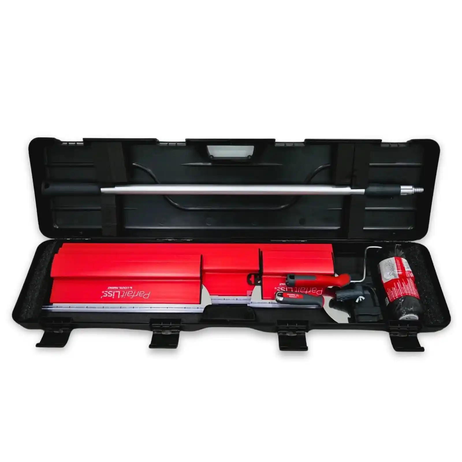 Accesorii si unelte de zugravit, gletuit - Kit 4 gletiere profesionale ParfaitLiss + trafalet, prelungitor si spaclu