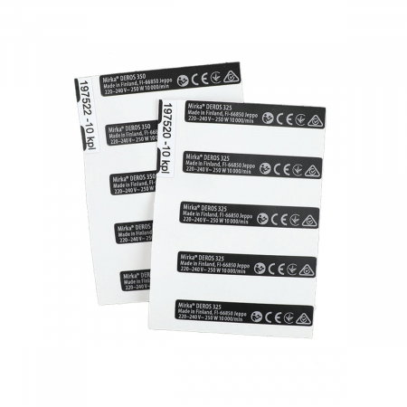 Promotii si oferte - Kit eticheta tip pentru DEROS 325/350 220–240V, Mirka