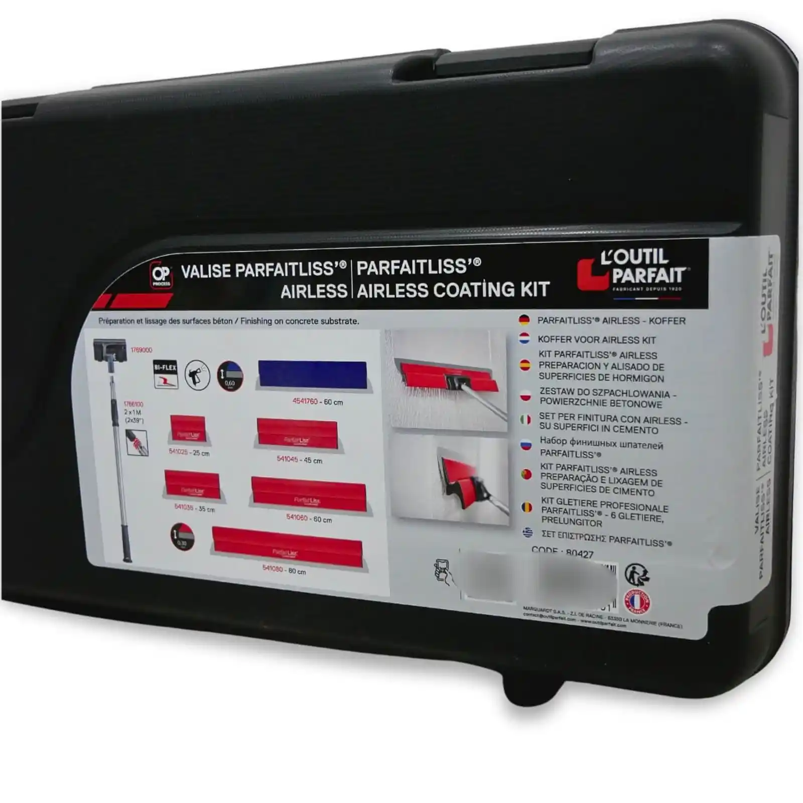 KIT GLETIERE PARFAITLISS 6 gletiere + prelungitor 2x1m + carcasa [10]