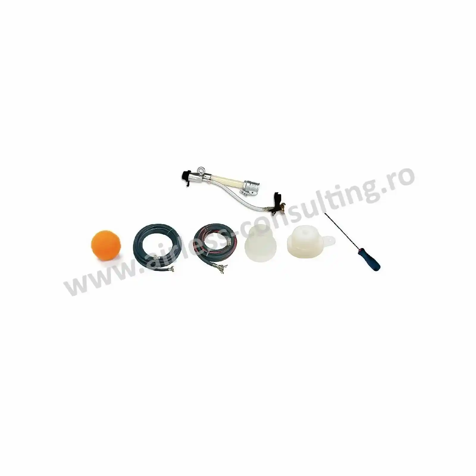 Pistol de adeziv, mortar, tencuiala decorativa - Kit pentru tencuiala traditionala sau preamestecata