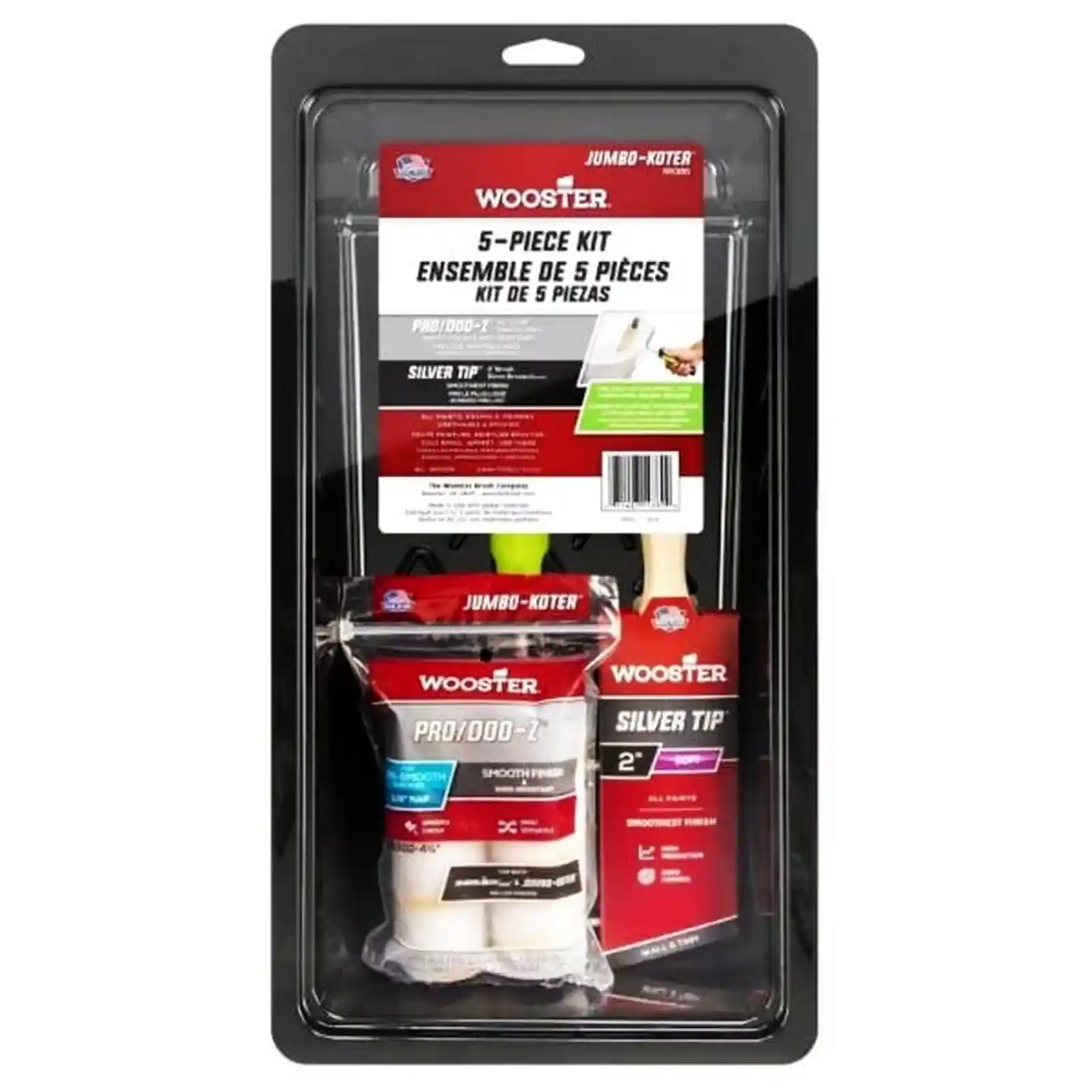 KIT Wooster cu trafalet de 11 cm, rezerva PRO DOO-Z, tava vopsea si pensula [1]