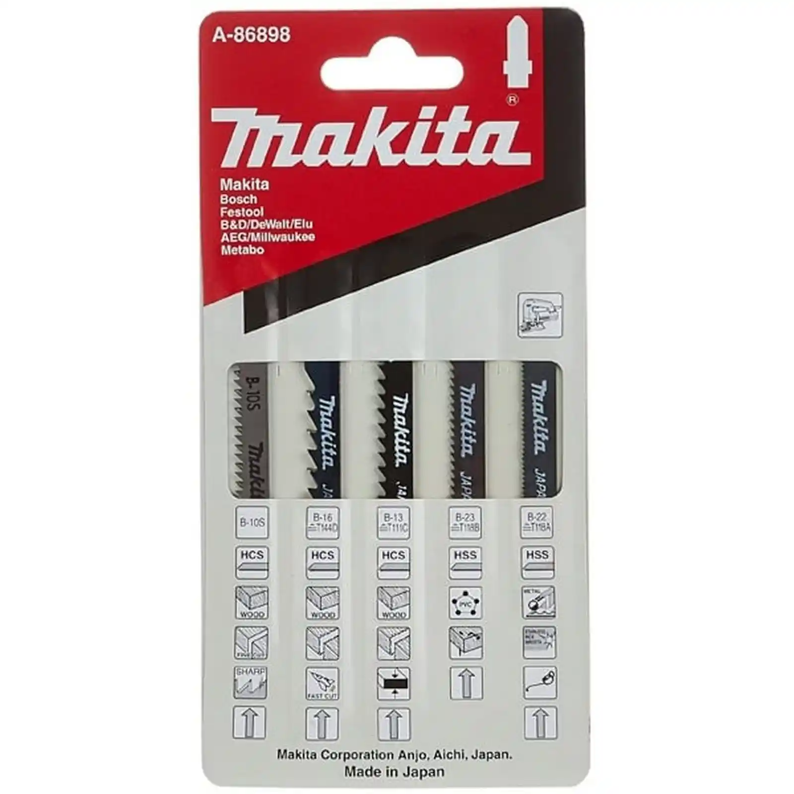 Accesorii Makita - LAME FIERASTRAU SET/5BC, Makita