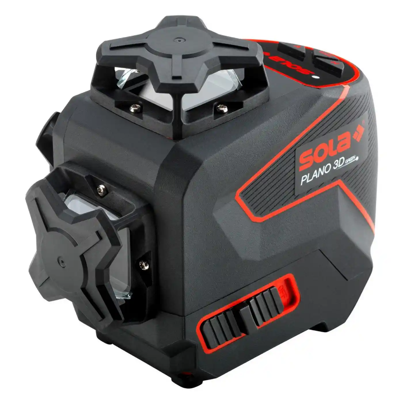 Accesorii si unelte de zugravit, gletuit - Laser cu linii si punct, PLANO 3D green Professional, SOLA