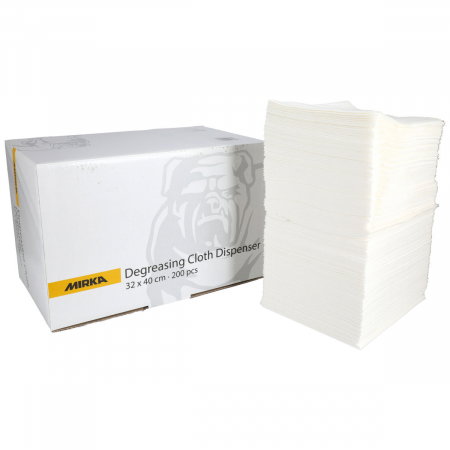 Unelte si scule Mirka - Laveta degresare in dispenser 32x40cm, 200 buc/pachet, Mirka