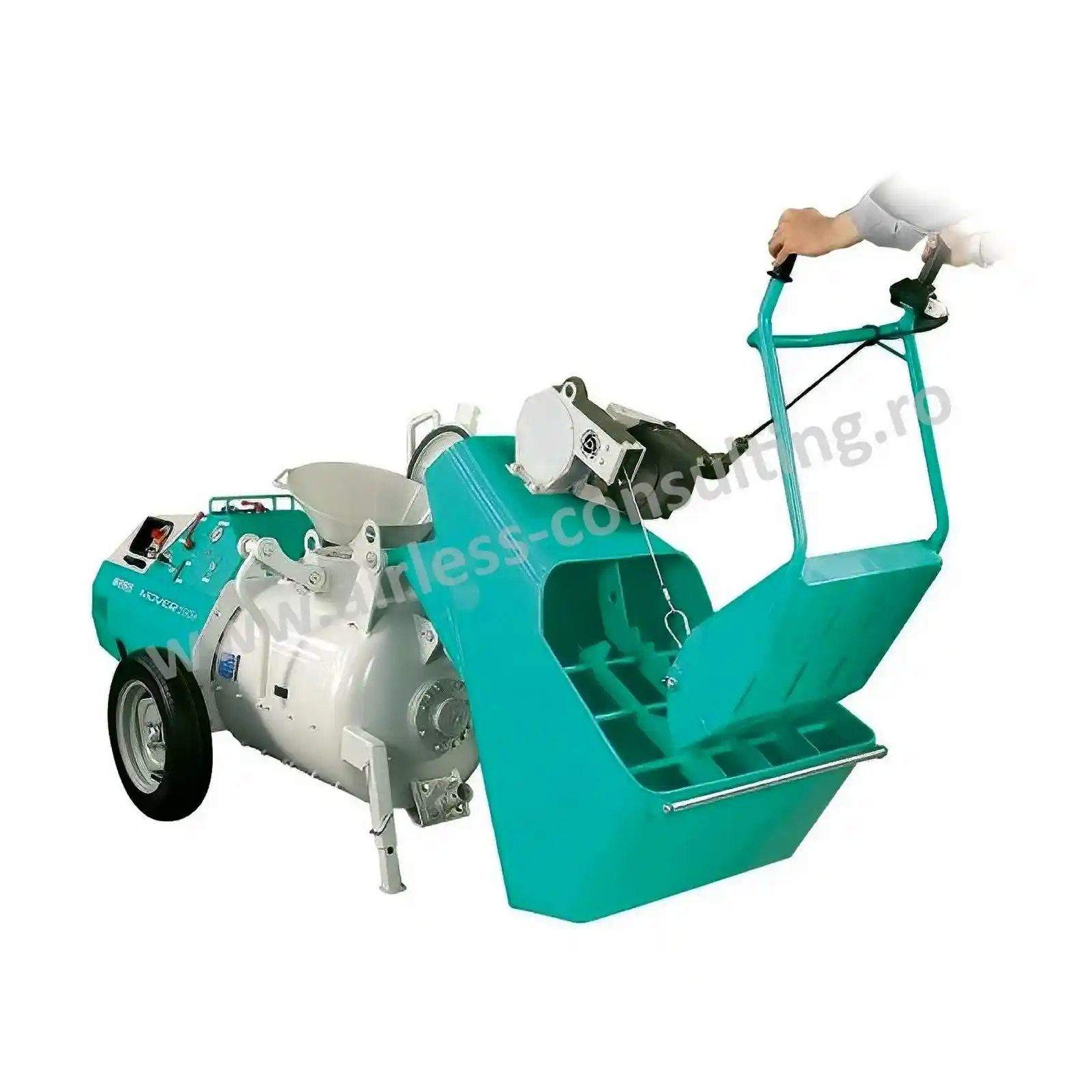 Pompe pentru constructii - Lopata incarcare cu troliu pentru Mover 190/270 eb