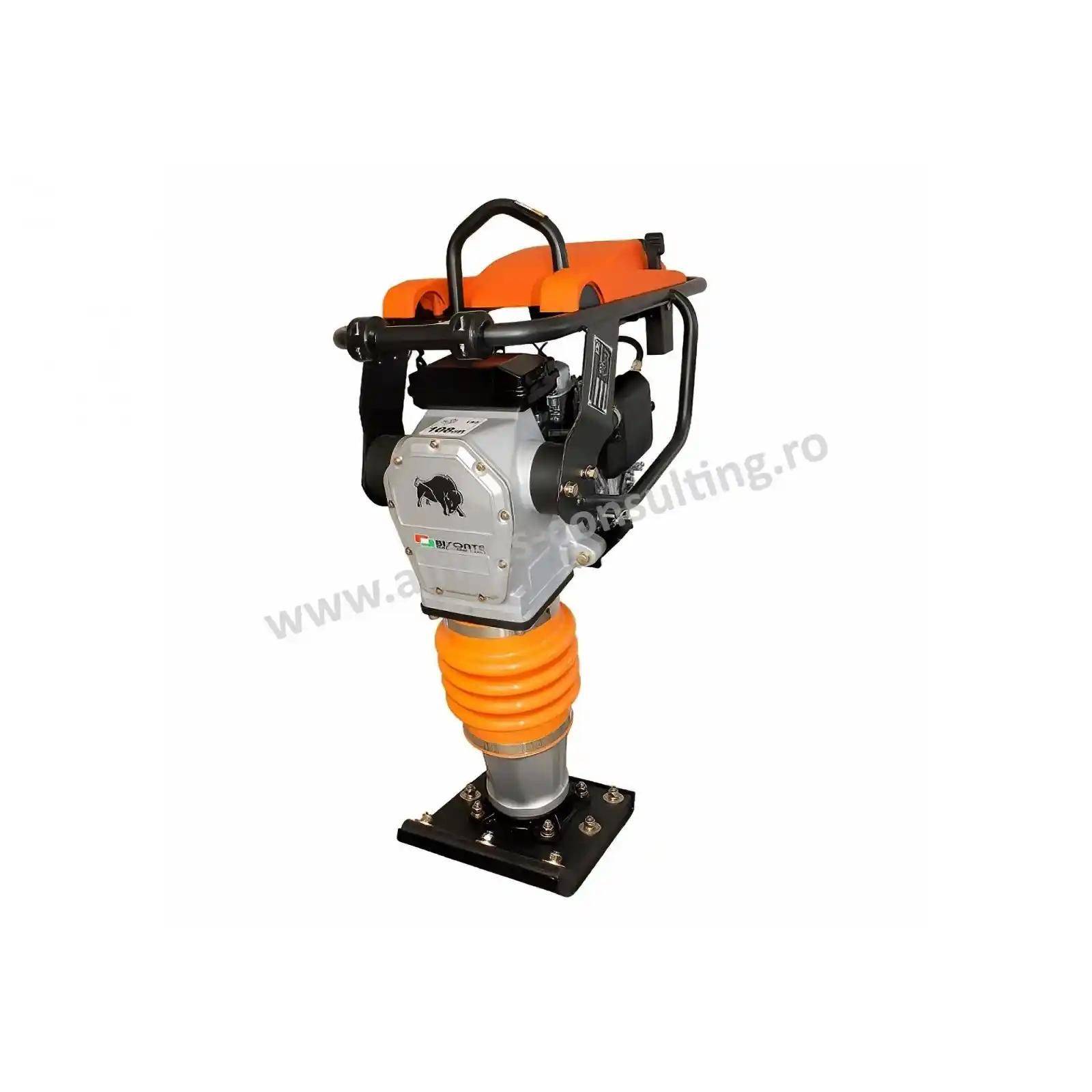 Utilaje profesionale constructii - Mai compactor, MC75 H GXR, Bisonte, benzina, 3.5 cp