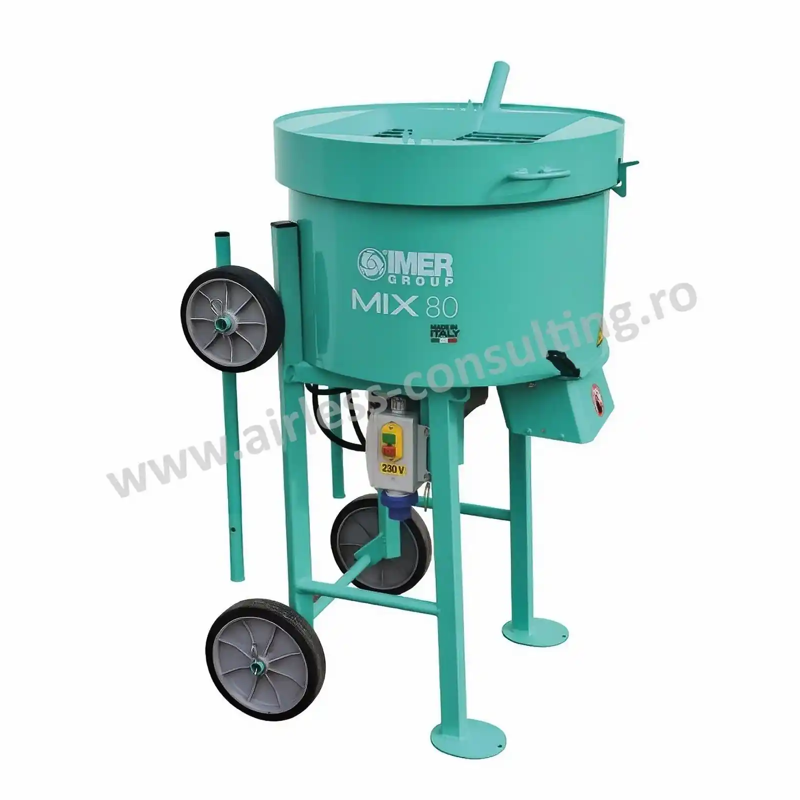 Accesorii pompe - Malaxor de materiale 80l, Mix 80, Imer, monofazic, 230v, 1.1 kW