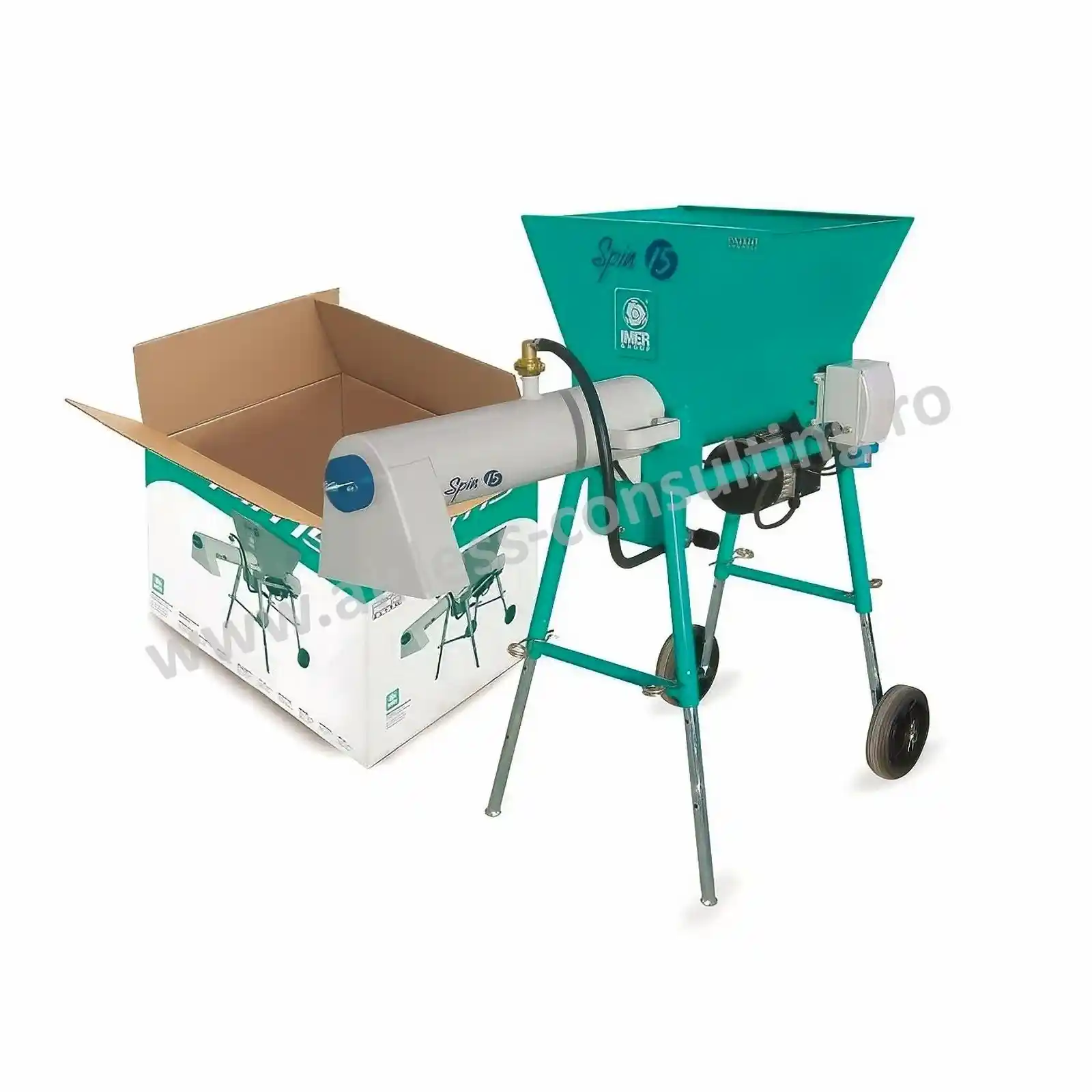 Malaxor materiale 60l, Spin 15 A, Imer, monofazic, 230V, 1.4 kW [1]