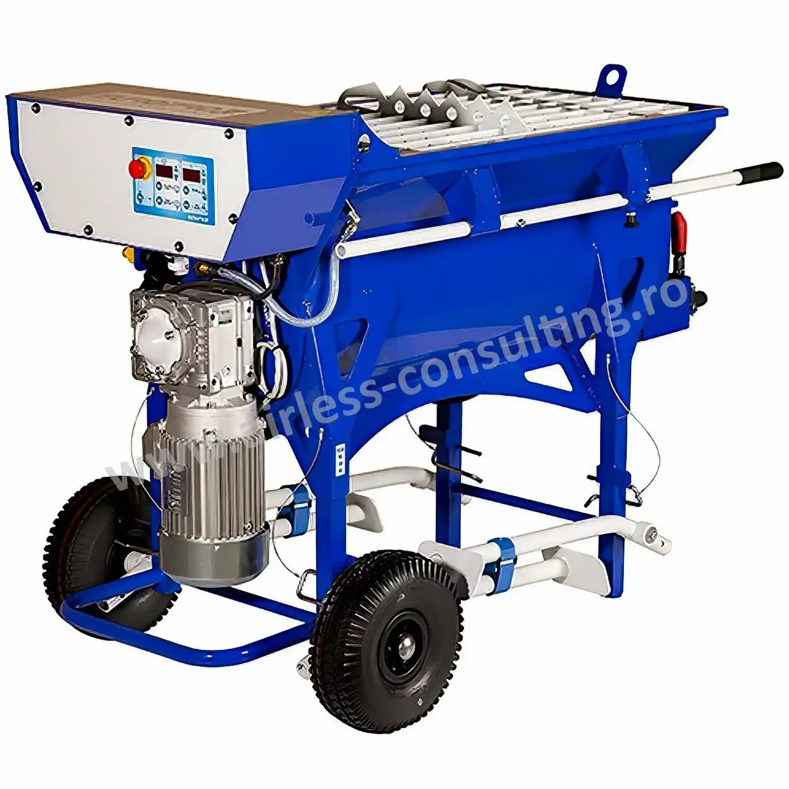 Malaxor secvential de tencuiala, mortar, glet, adeziv, Euromair, MIXPRO 100, 230v, 100 litri [3]