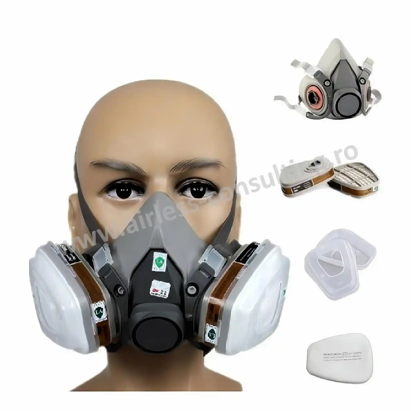 Masca de protectie respiratorie antivapori 3M [1]