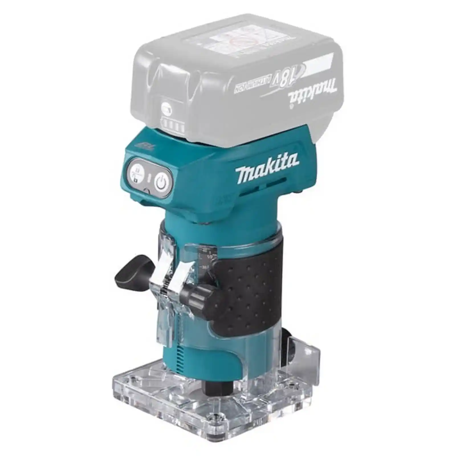 Unelte si scule Makita - Masina de frezat unimanuala LXT 18V, 6 mm, livrata fara acumulator, Makita
