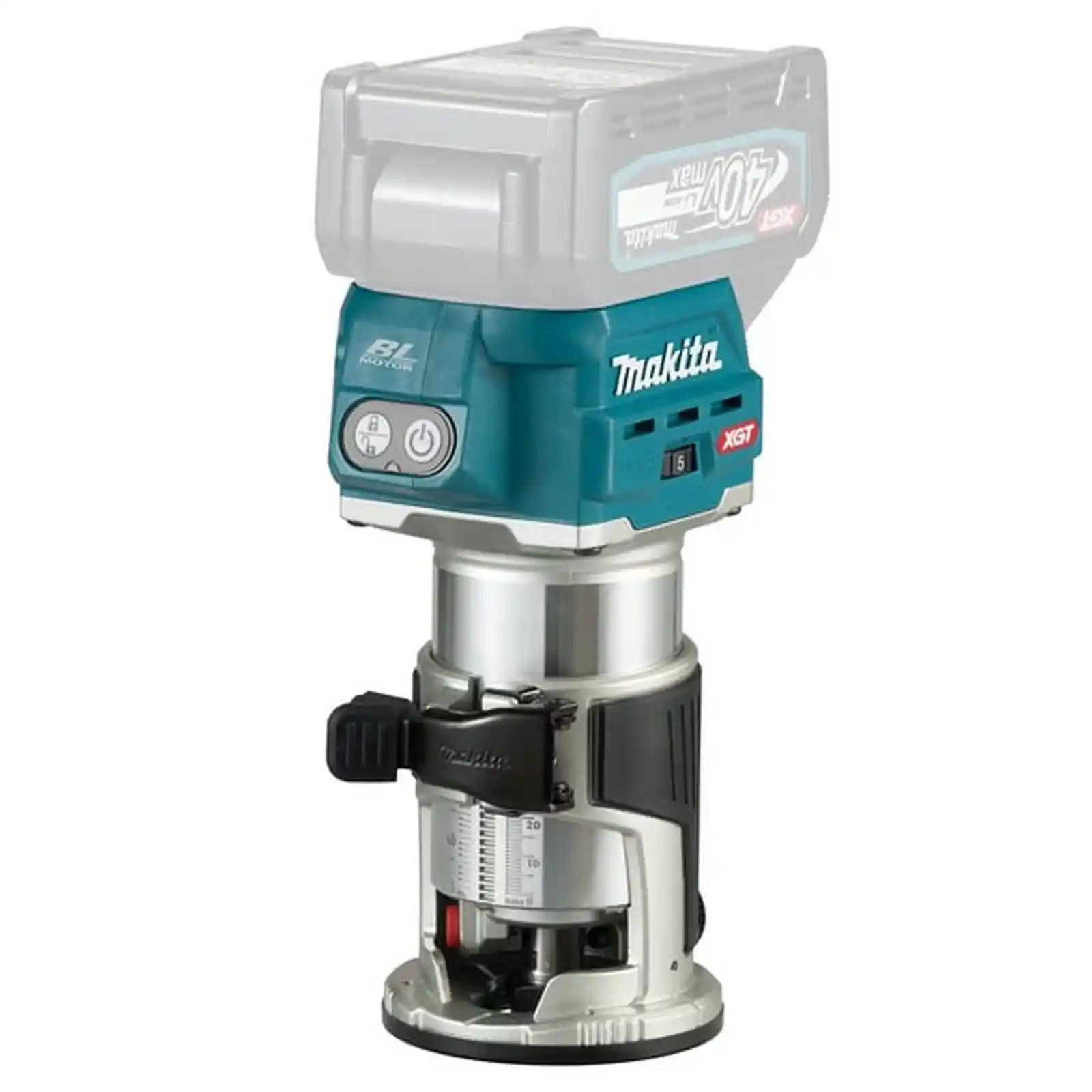 Unelte si scule Makita - Masina de frezat unimanuala XGT, 6 / 8 mm, livrata fara acumulatori, Makita